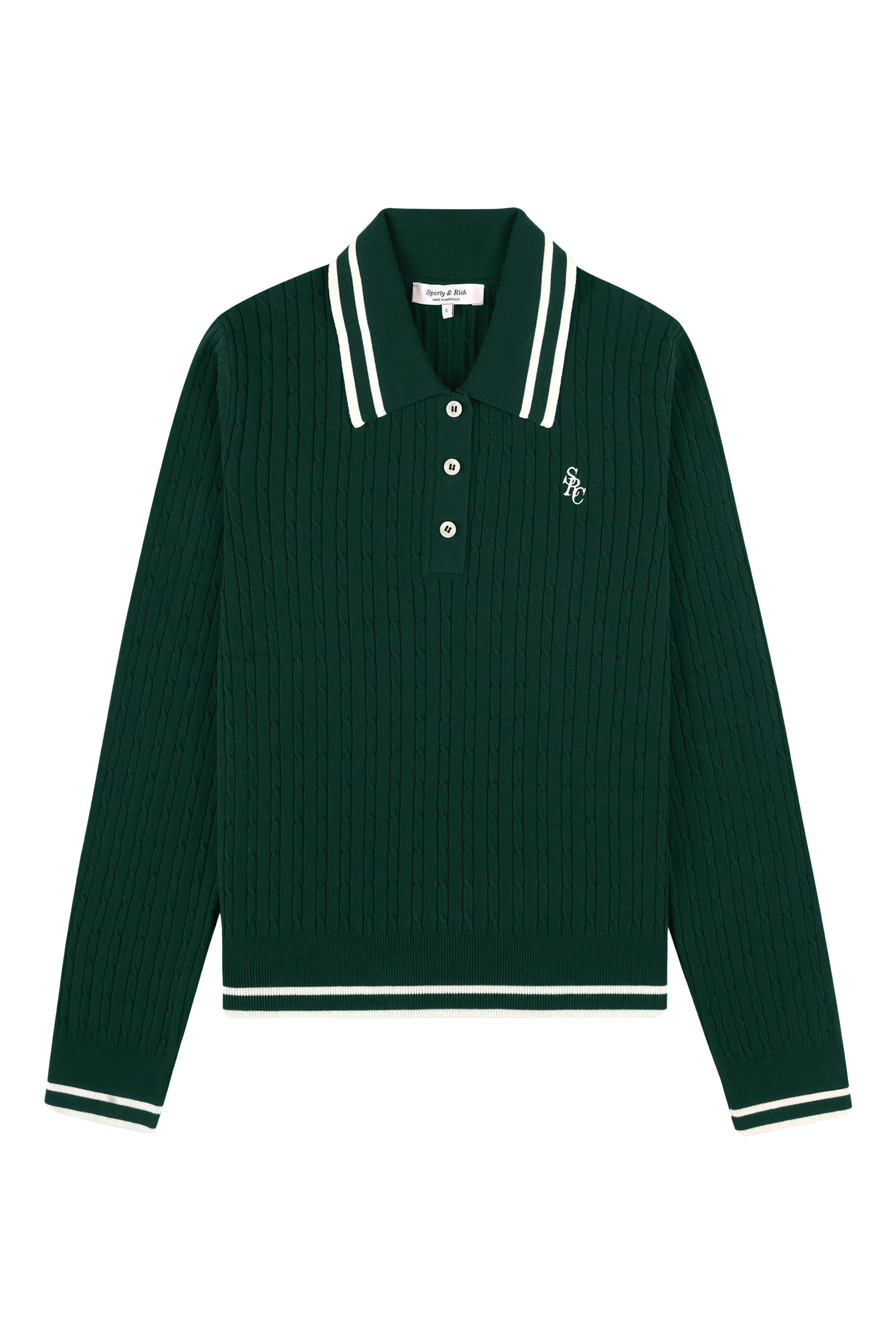 SRC Mini Cable Long Sleeves Polo