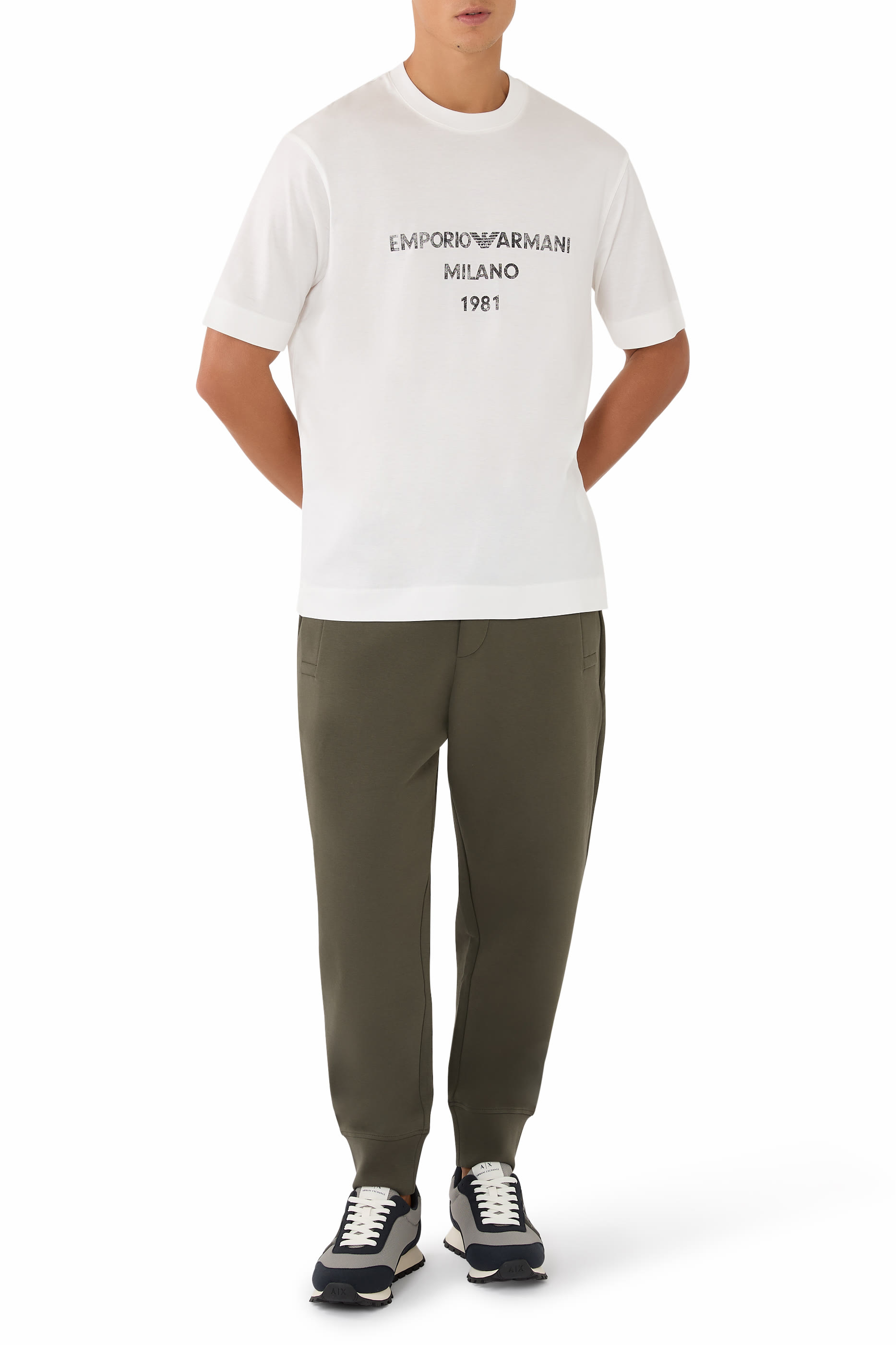 Double-Jersey Joggers