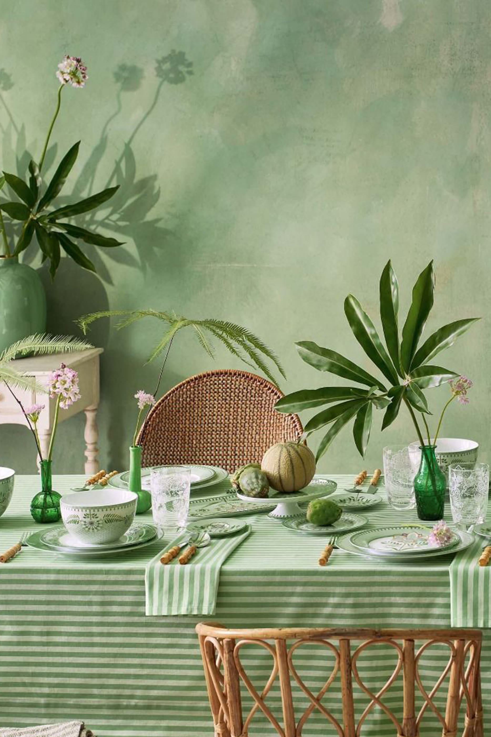 Lily & Lotus Storage Jar