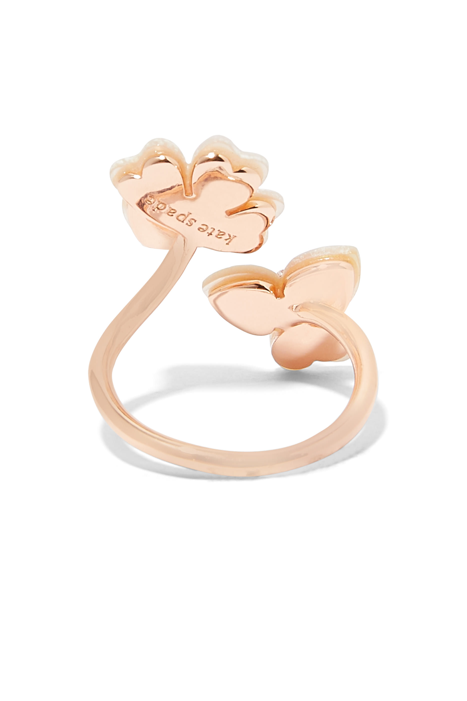 Precious Pansy Wrap Ring