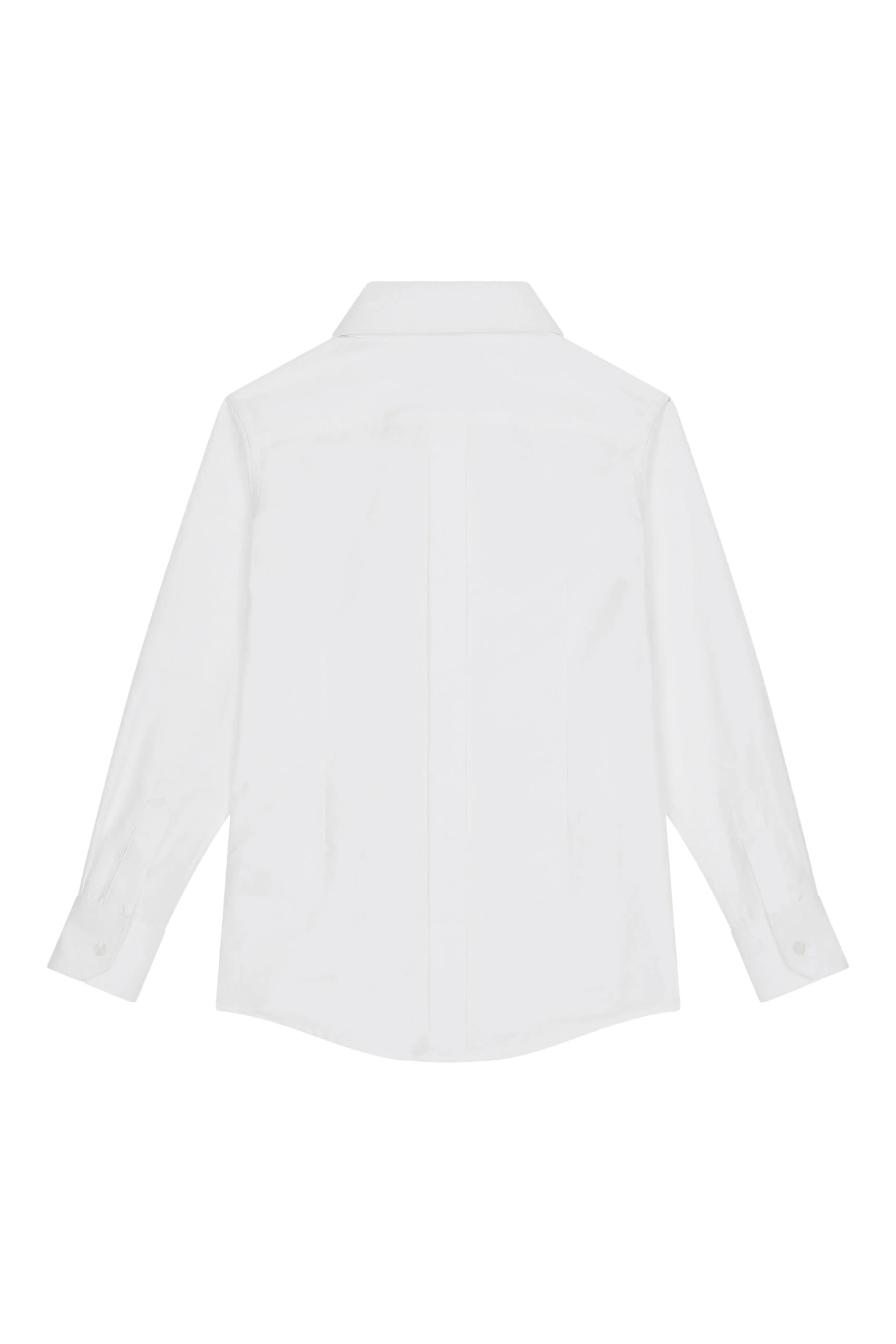 	Kids Jaquard Popeline Long Sleeve Shirt