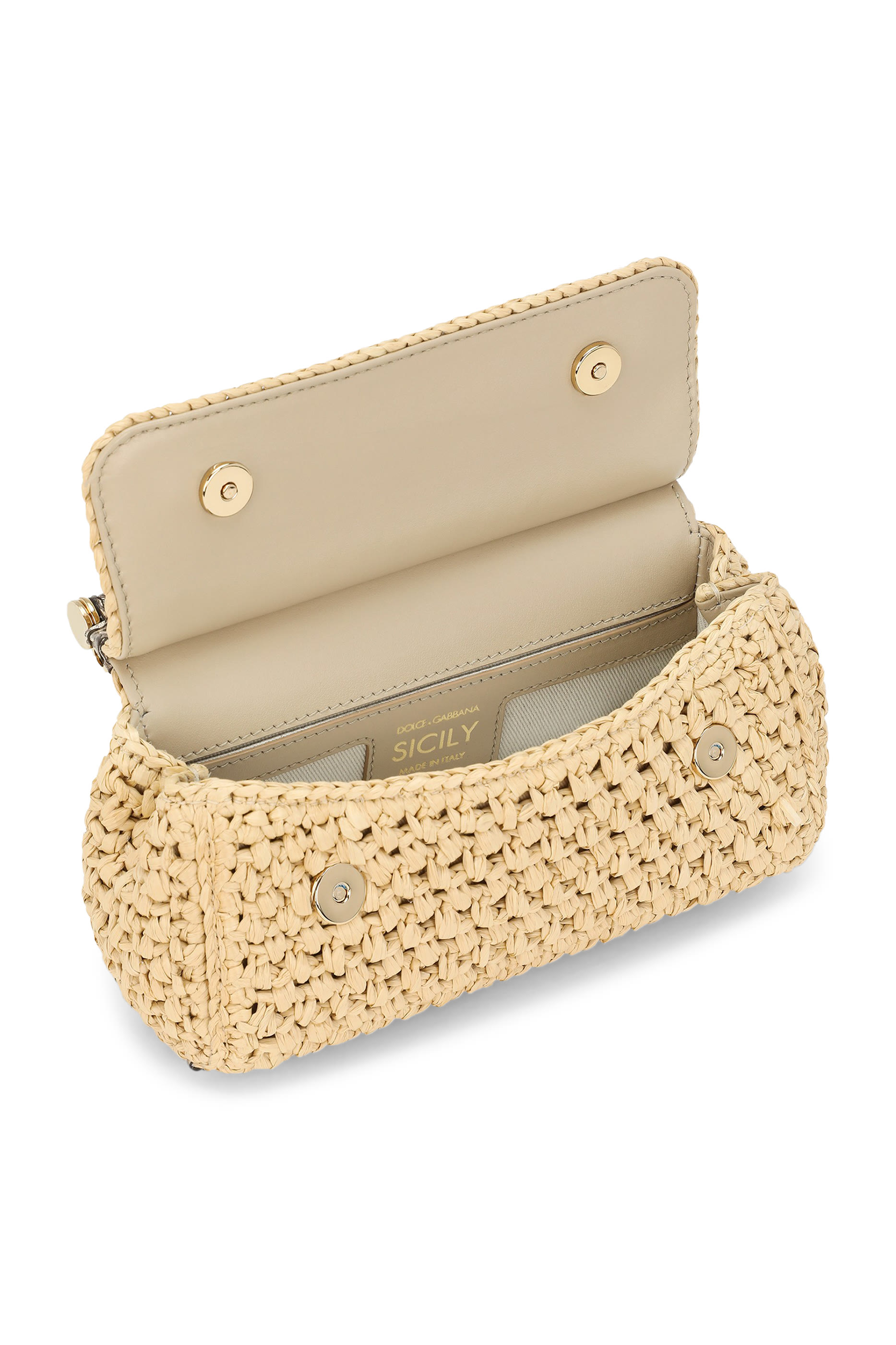 Small Raffia Crochet Sicily Bag