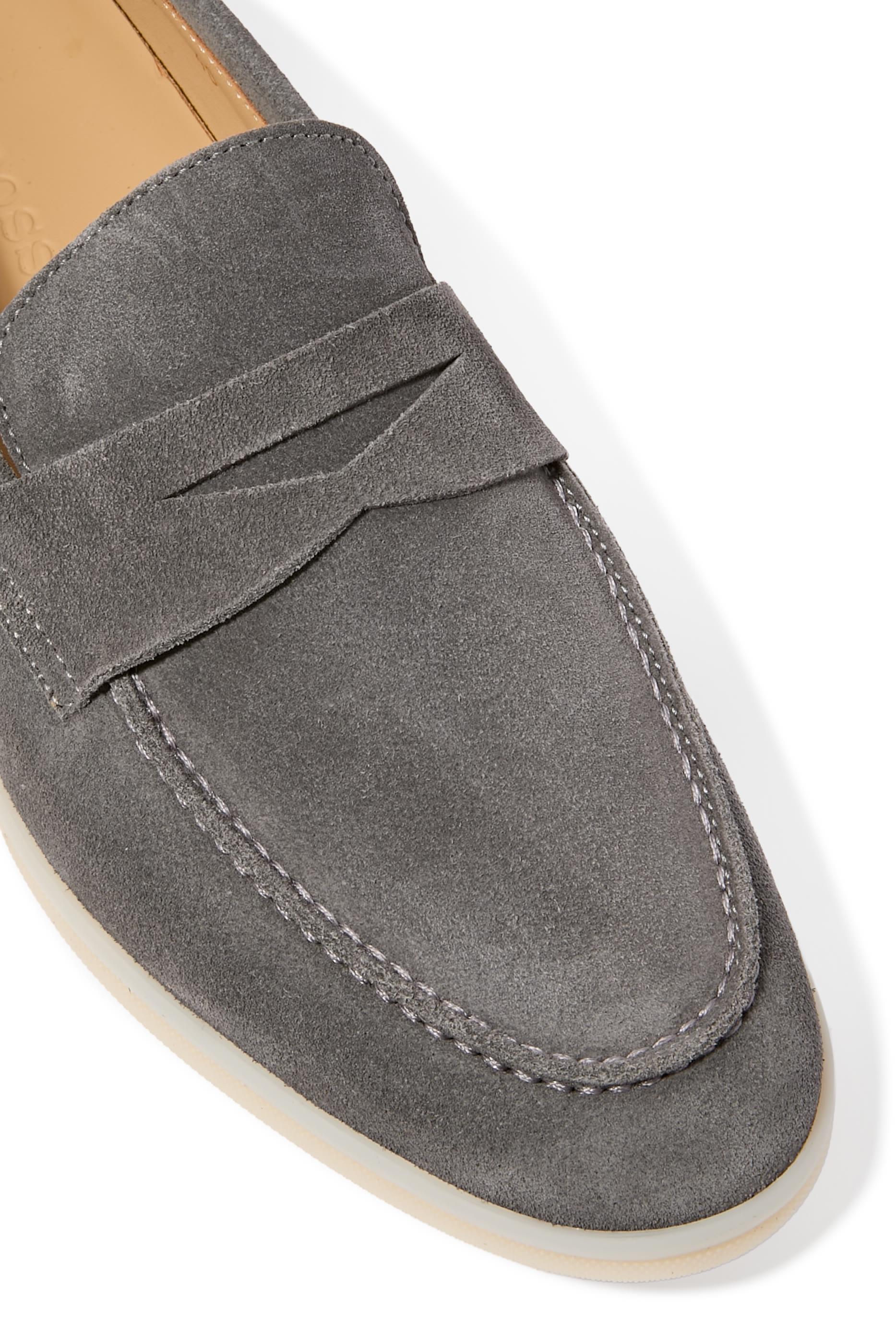 Luciana Grey Suede Sneakers