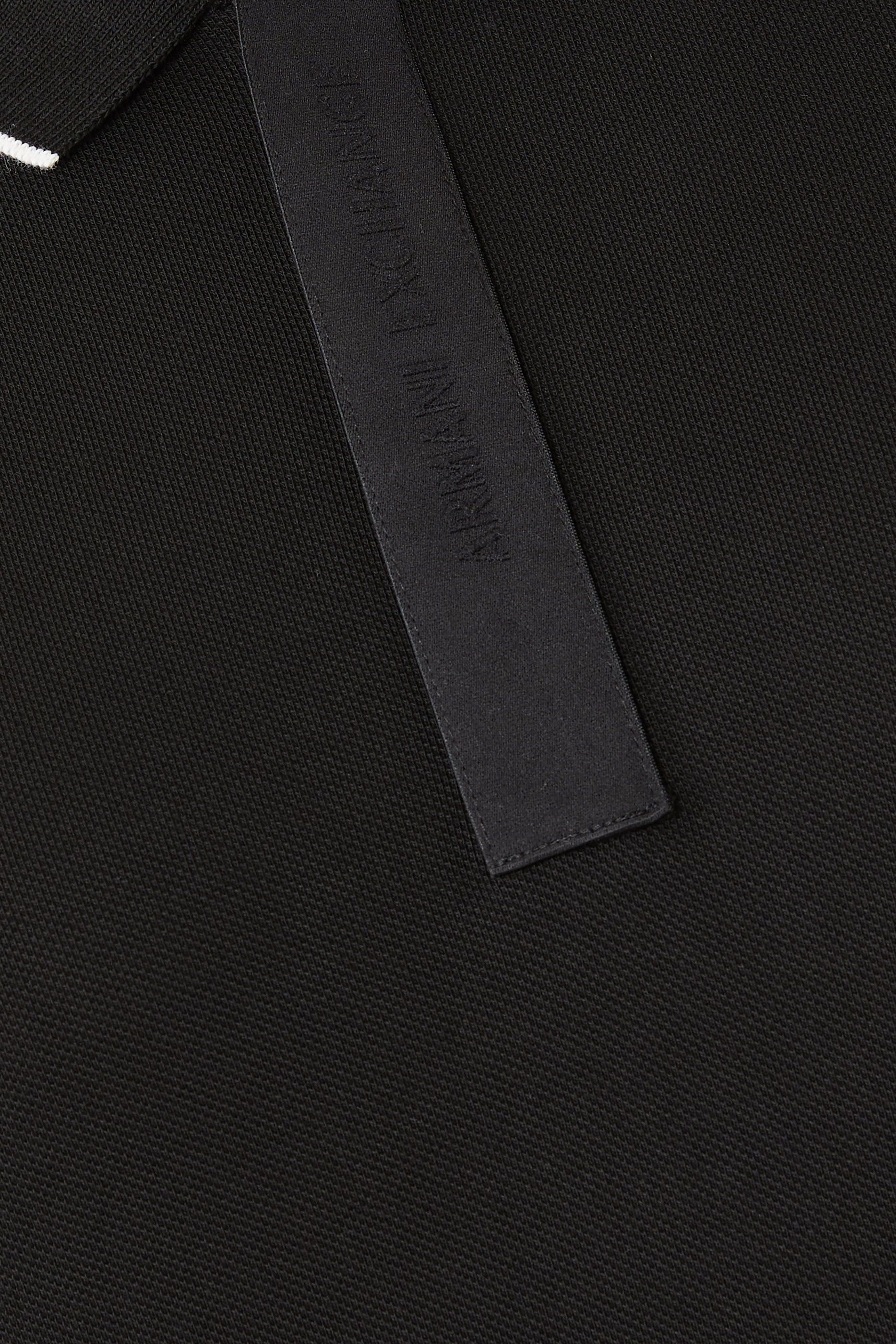  Slim Fit Polo with Button Insert