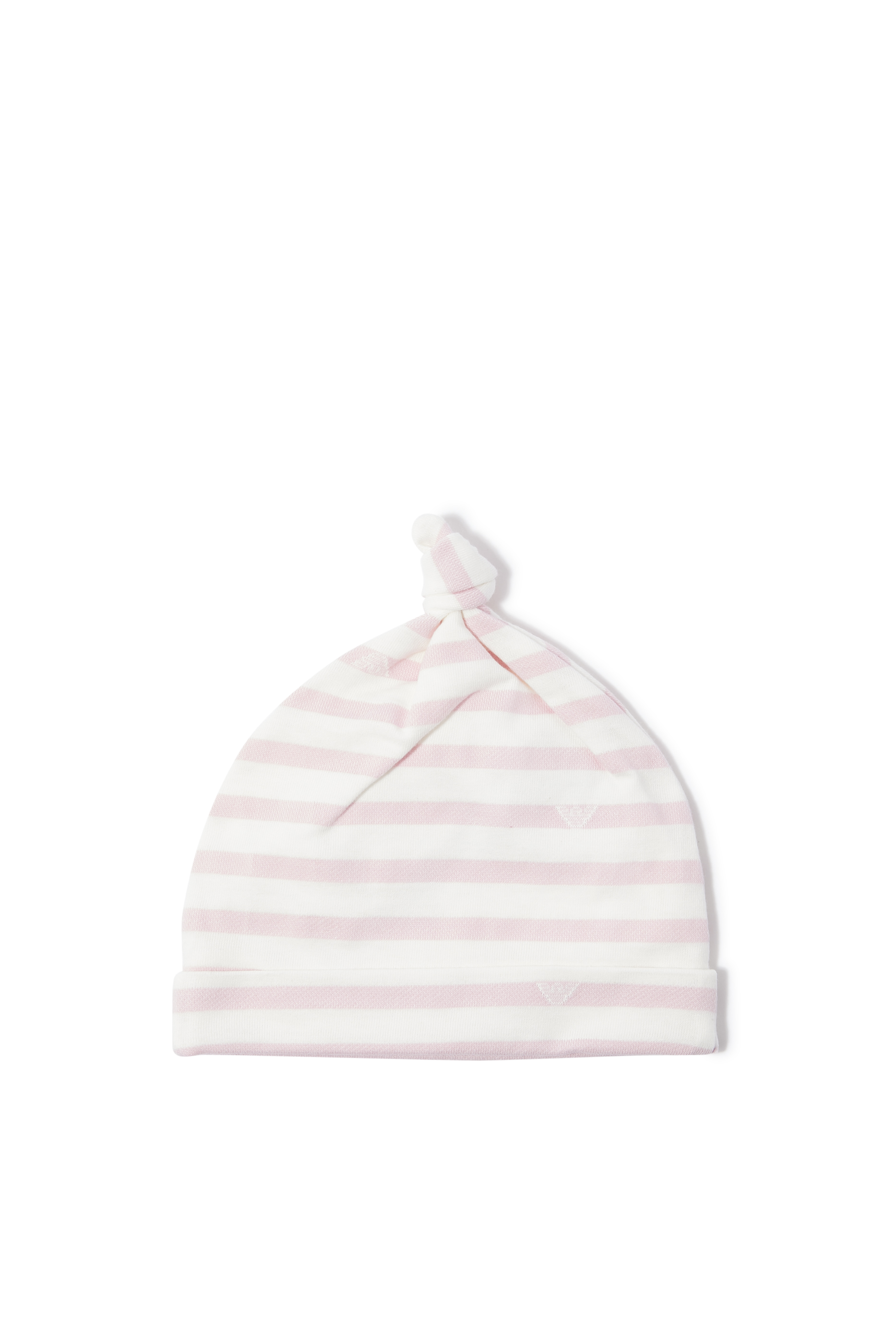 Kids Striped Cotton Beanie