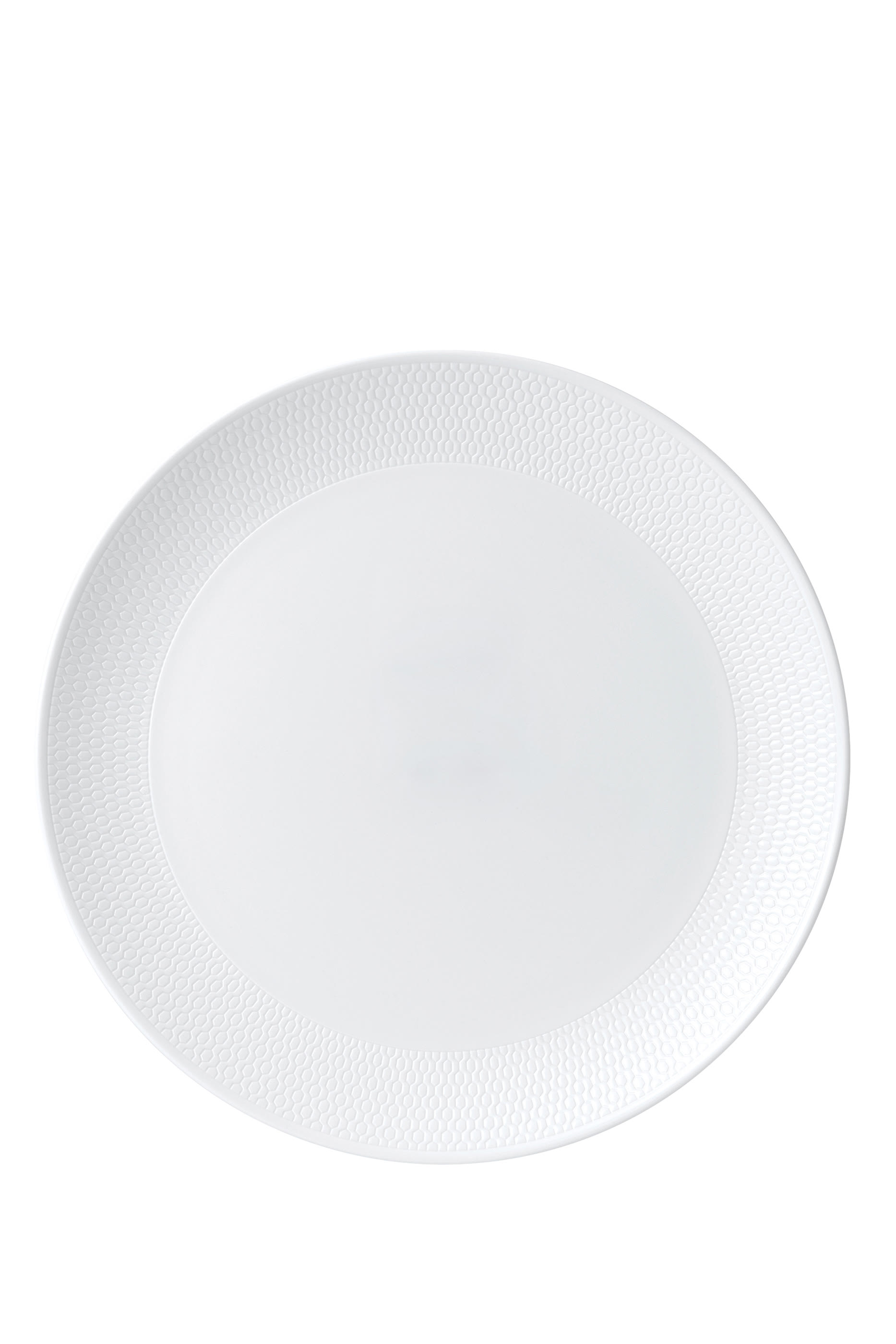 Gio White Dinner Plate