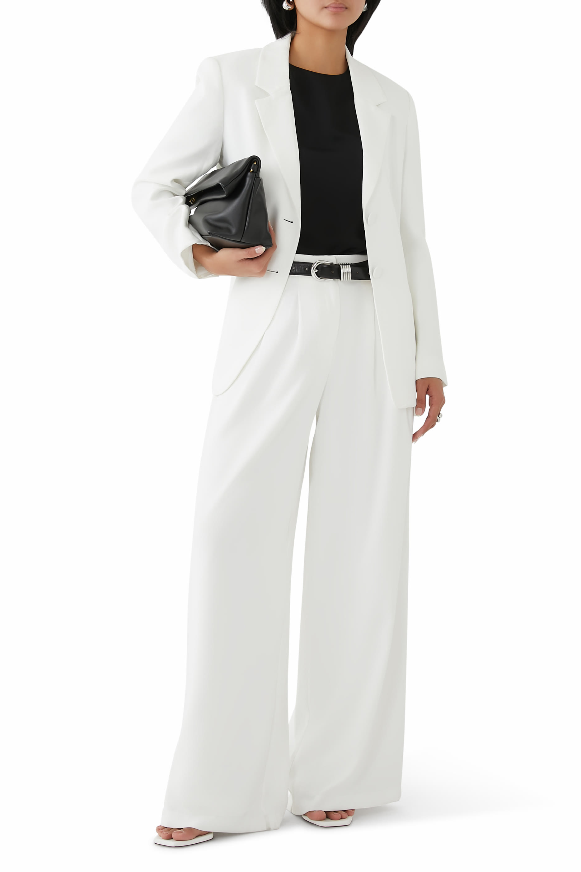 Shell Top in Silk Georgette