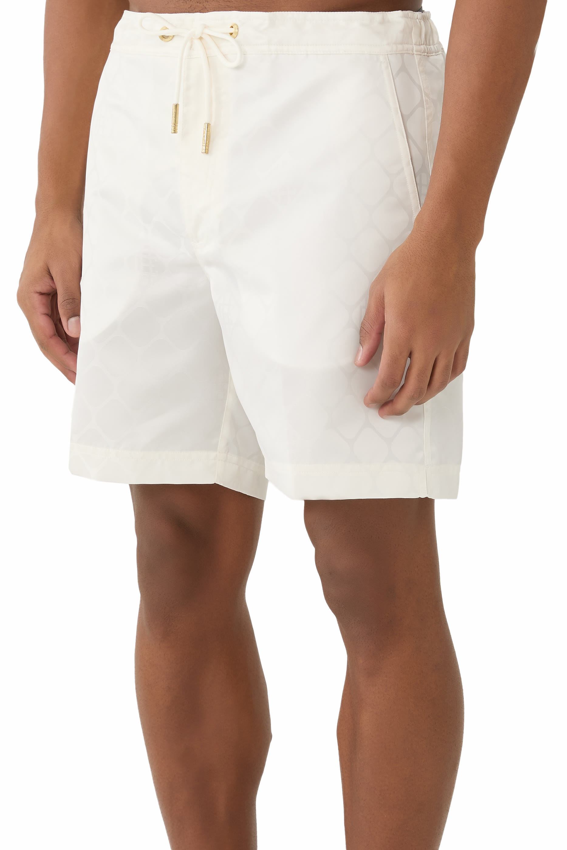 Drawstring Bermuda Shorts