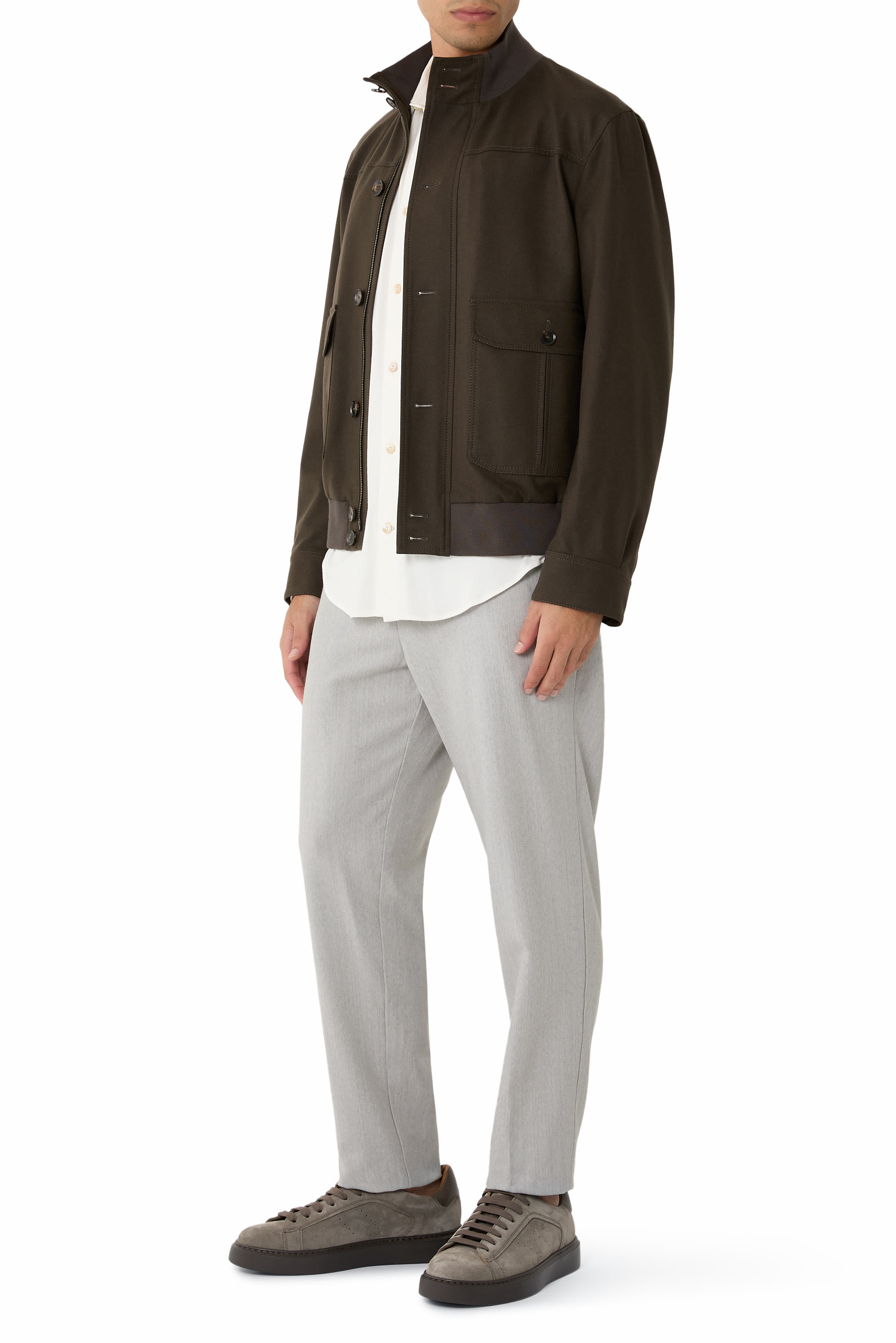 Tumbled Leather Sneakers