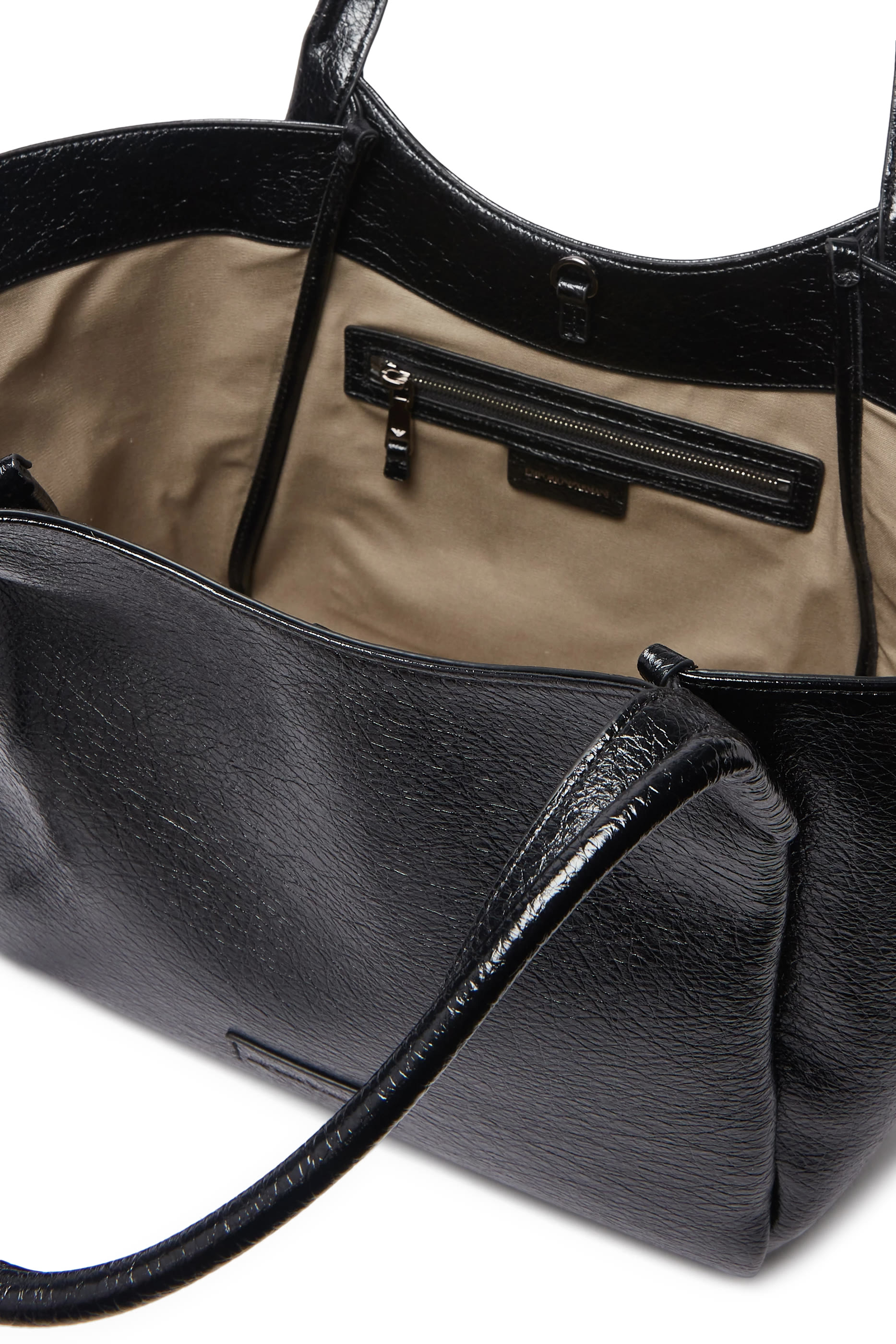  EA Logo Charm Tote Bag