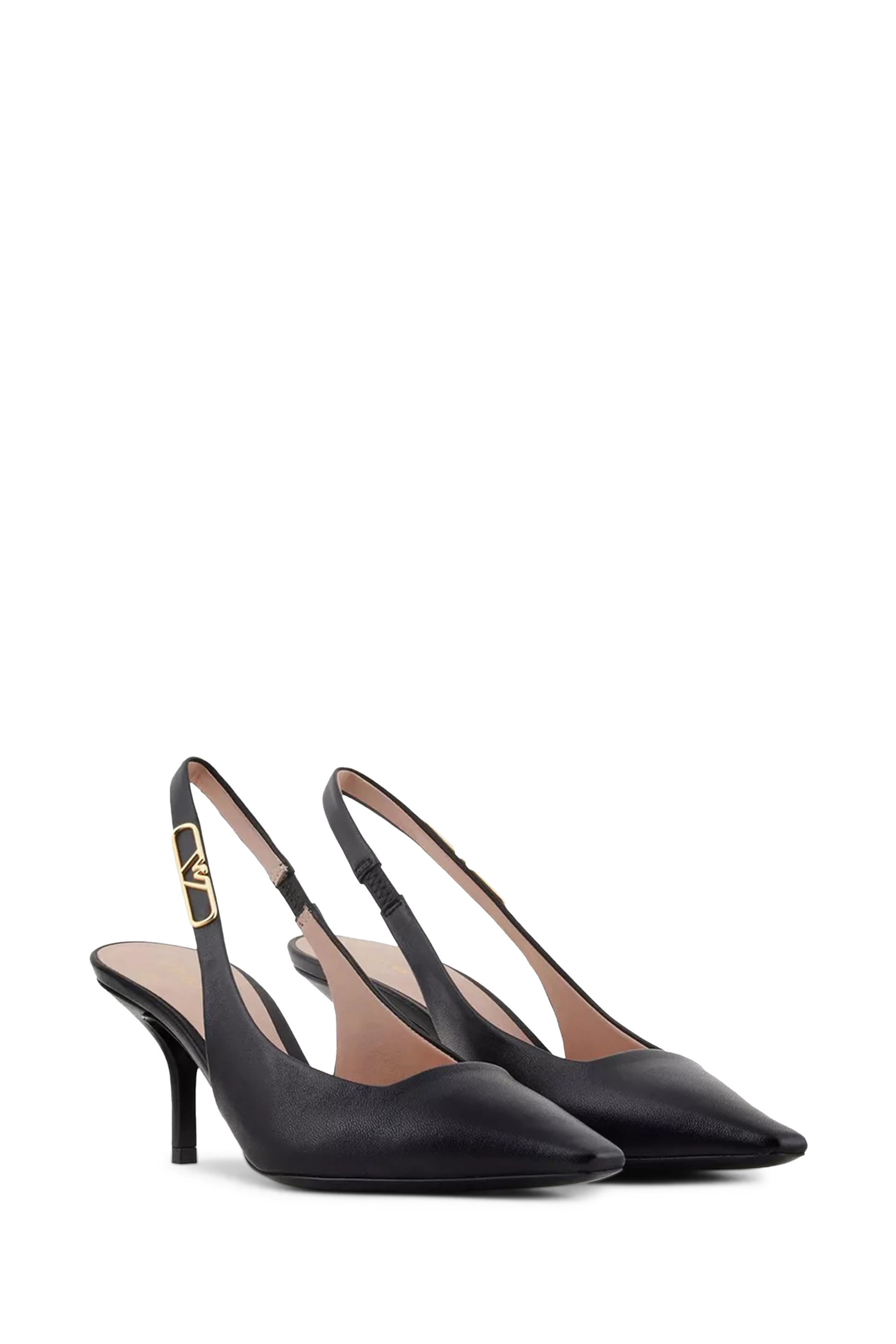 Eagle Plate 95 Slingback Pumps