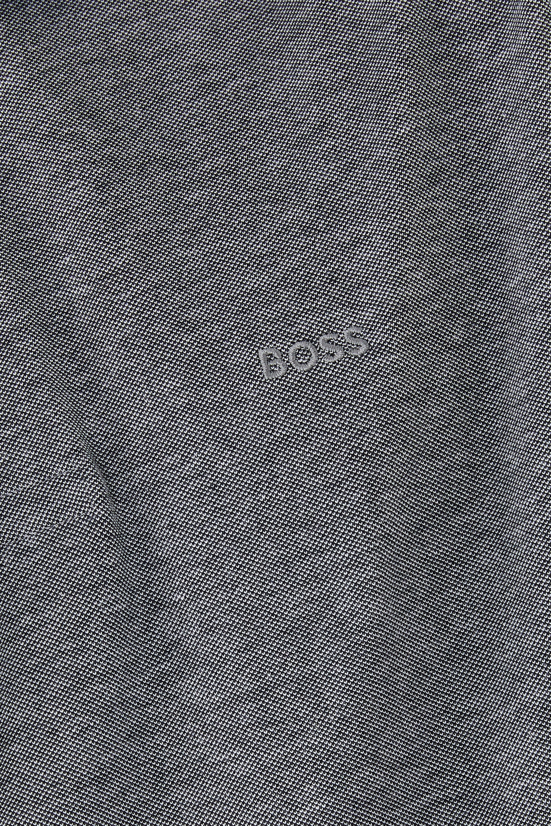 Oxford Cotton Piqu&eacute; Polo Shirt with Logo Detail