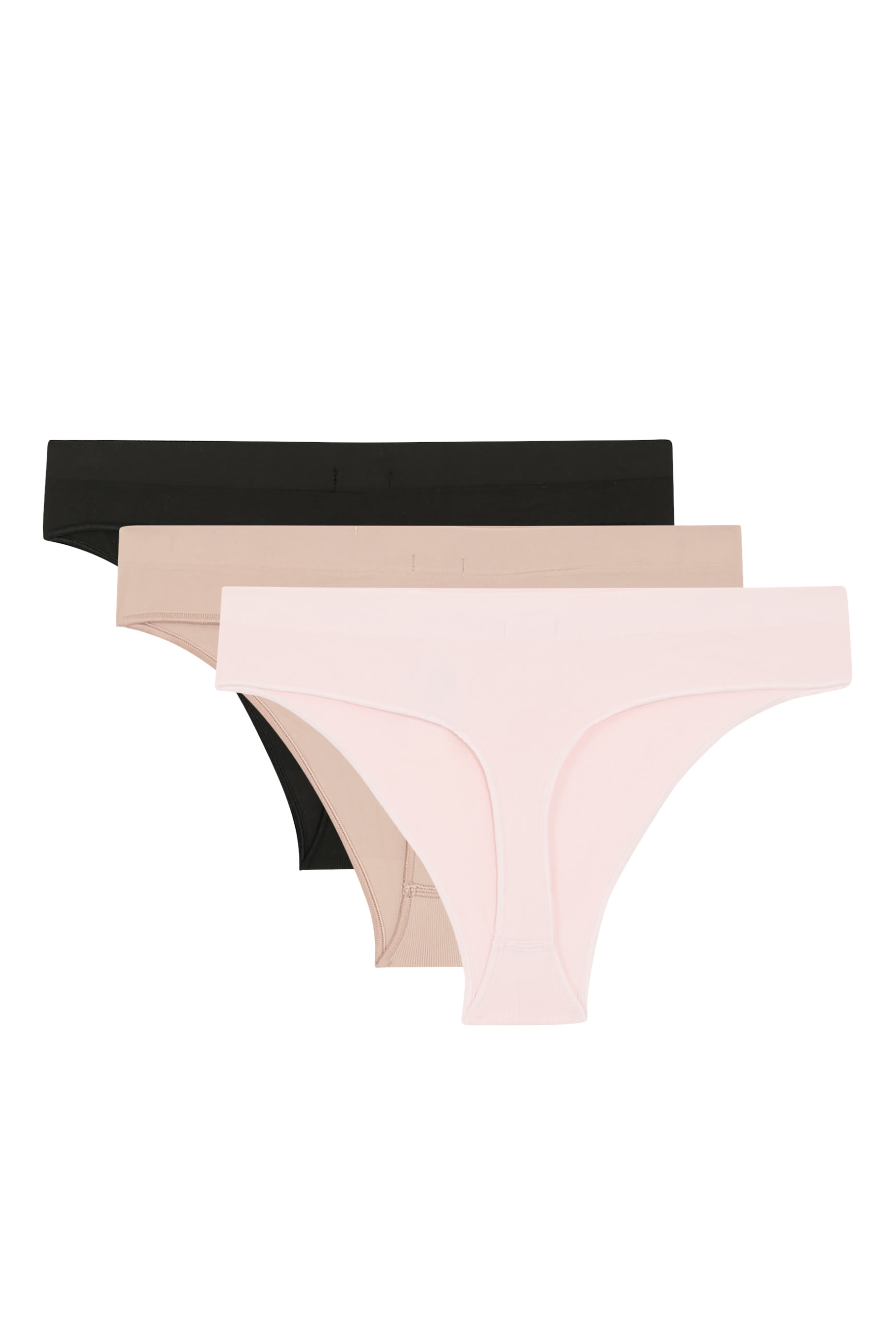 3 Pack Thongs - Bonded Flex Seamless