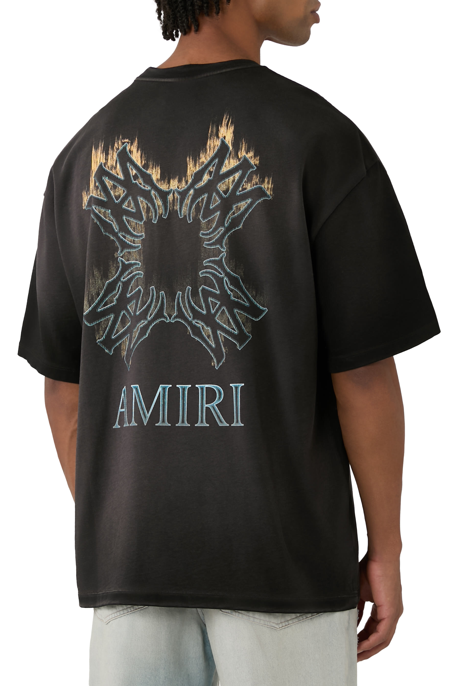 Ma Quad Flames Oversized T-Shirt