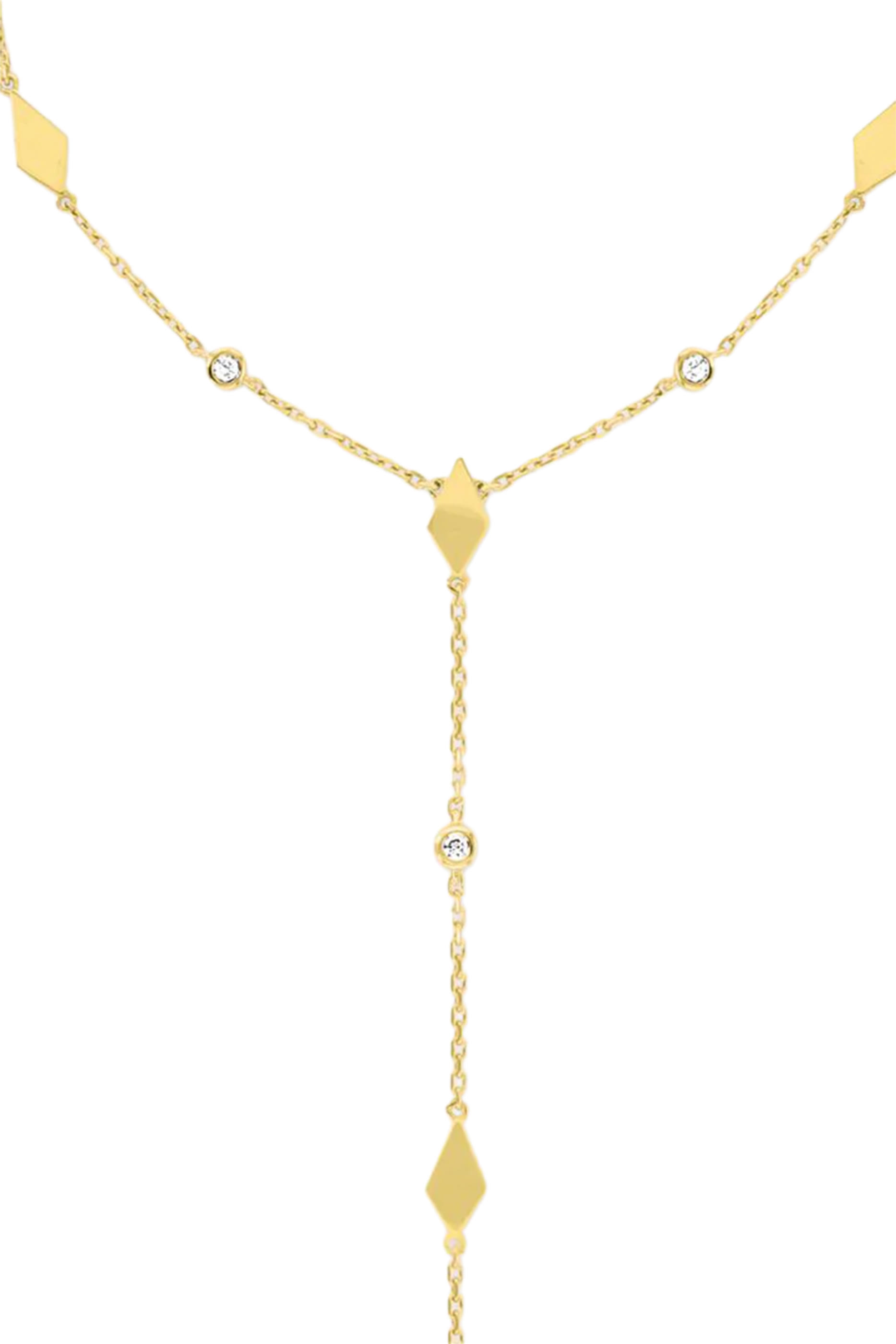 Mosaic Hand Chain Bracelet, 18k Yellow Gold & Diamonds