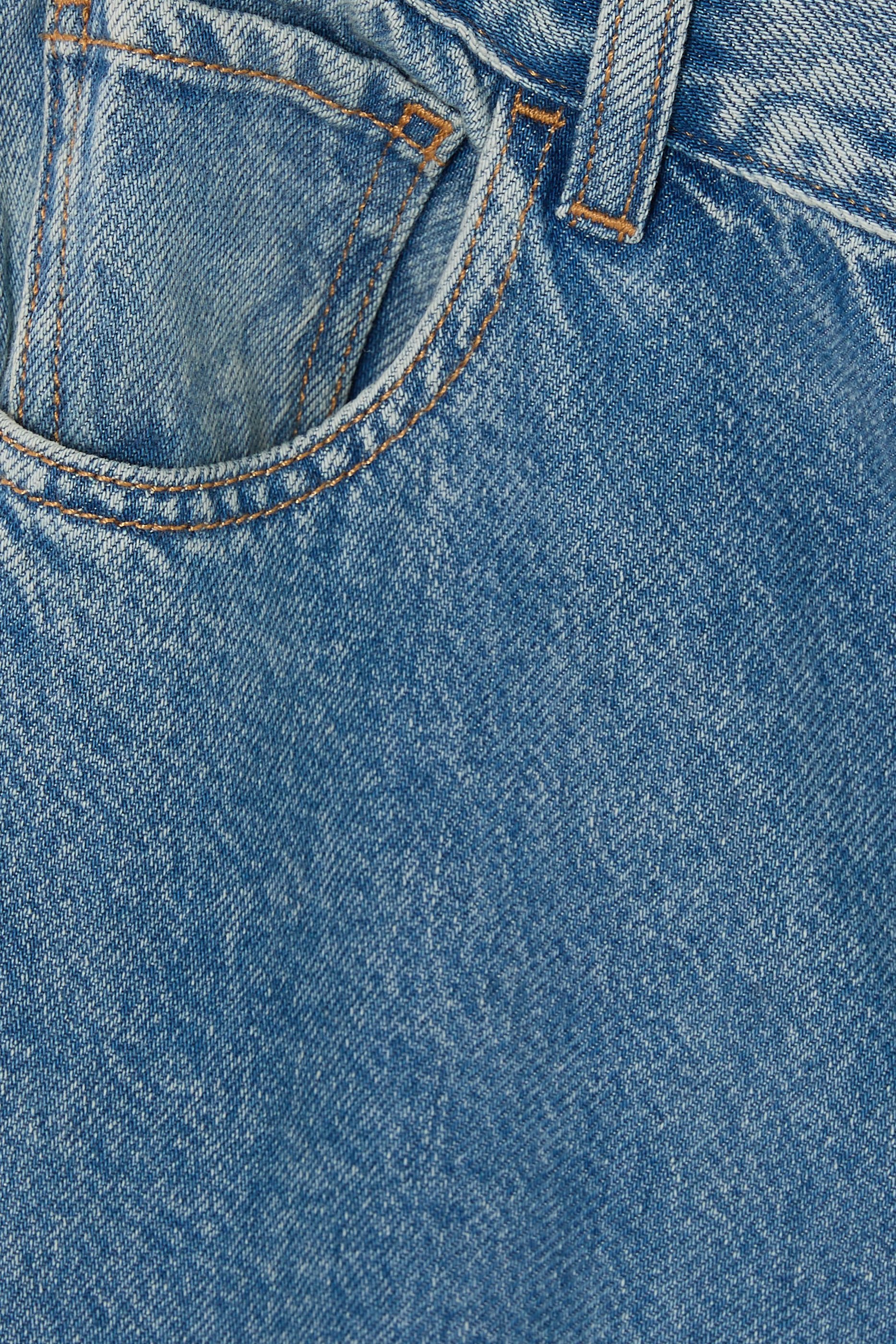 High-Waisted Wide-Leg Jeans