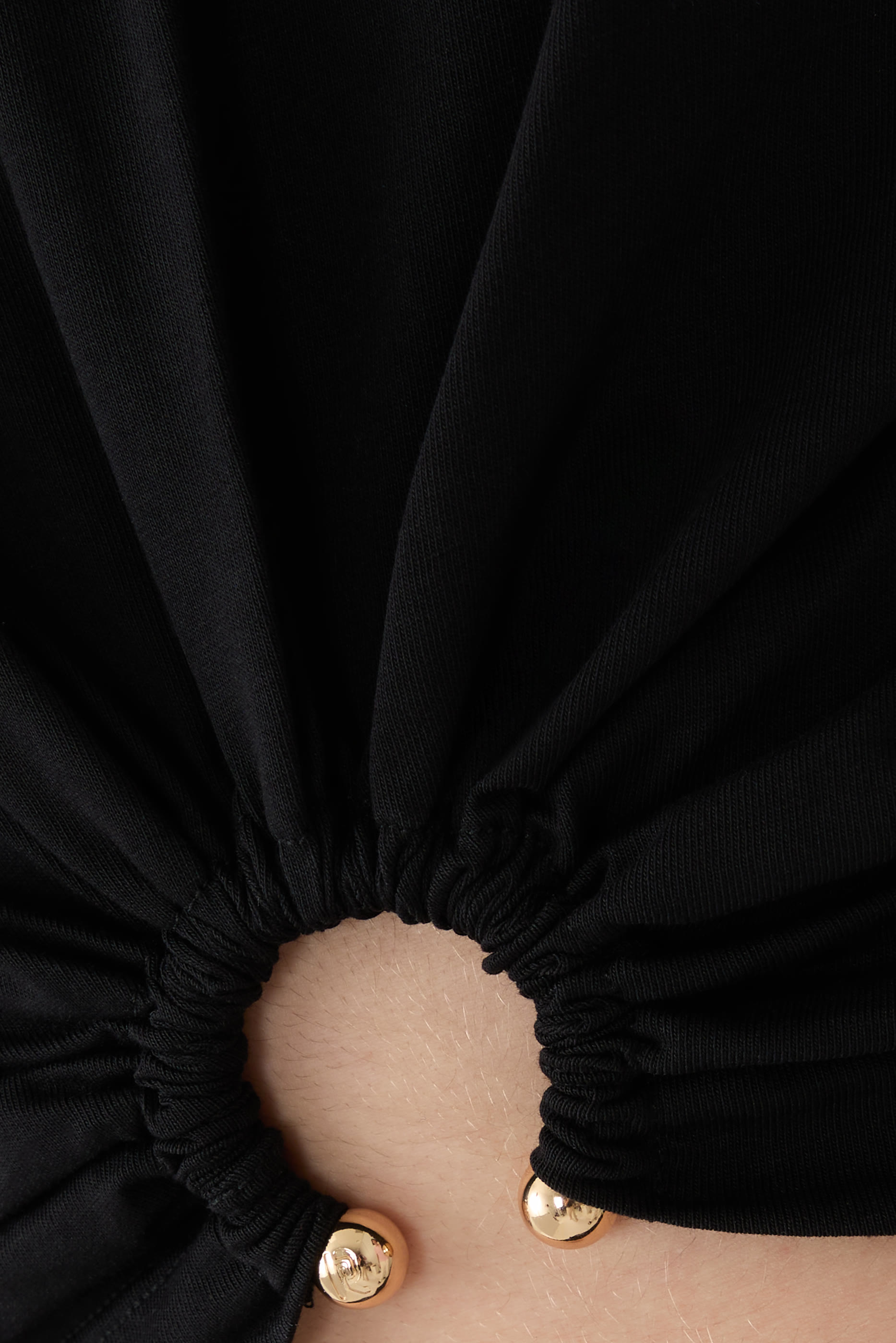 T-Shirt with Piercing