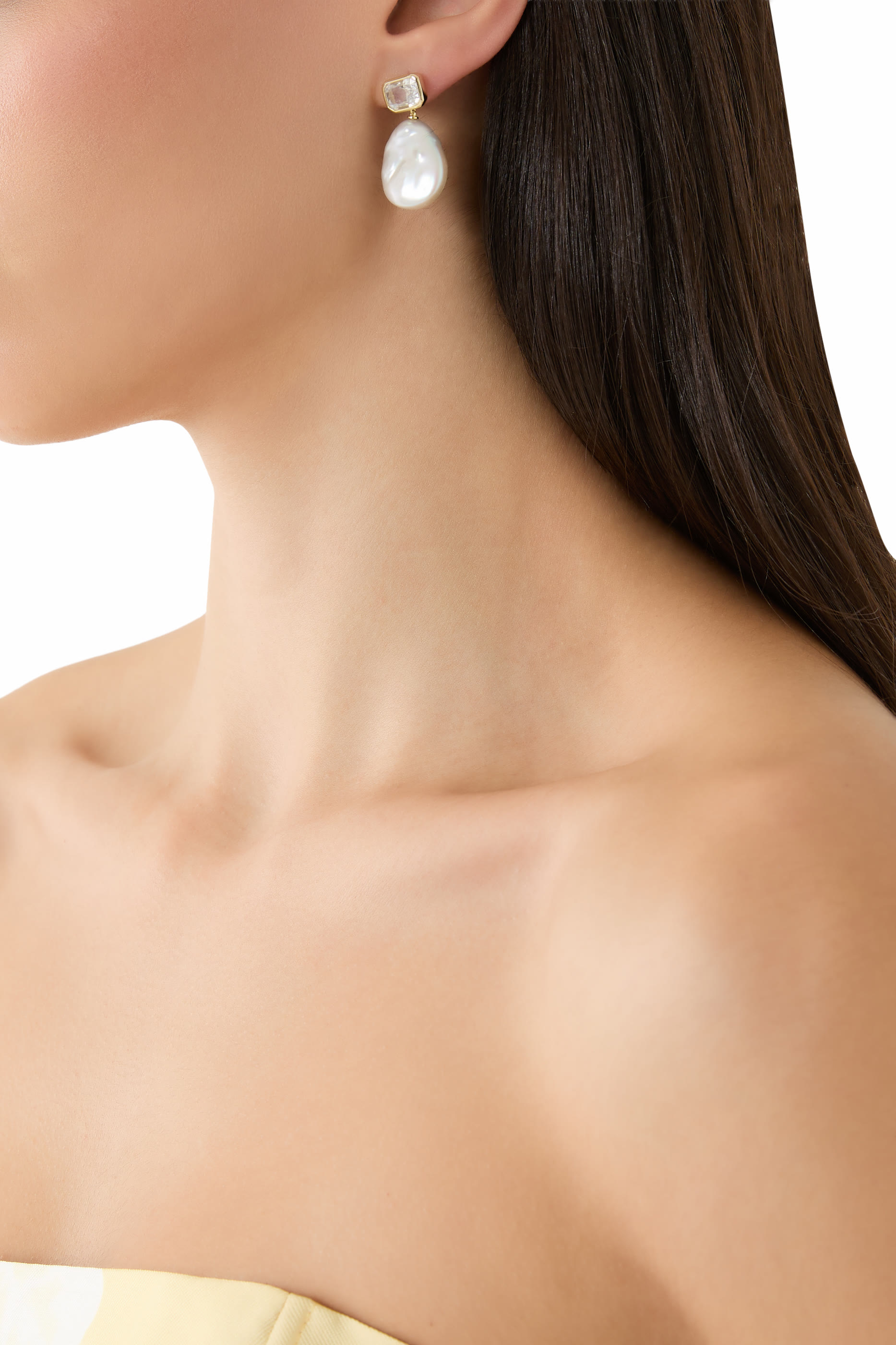 Cleo Baguette Earrings