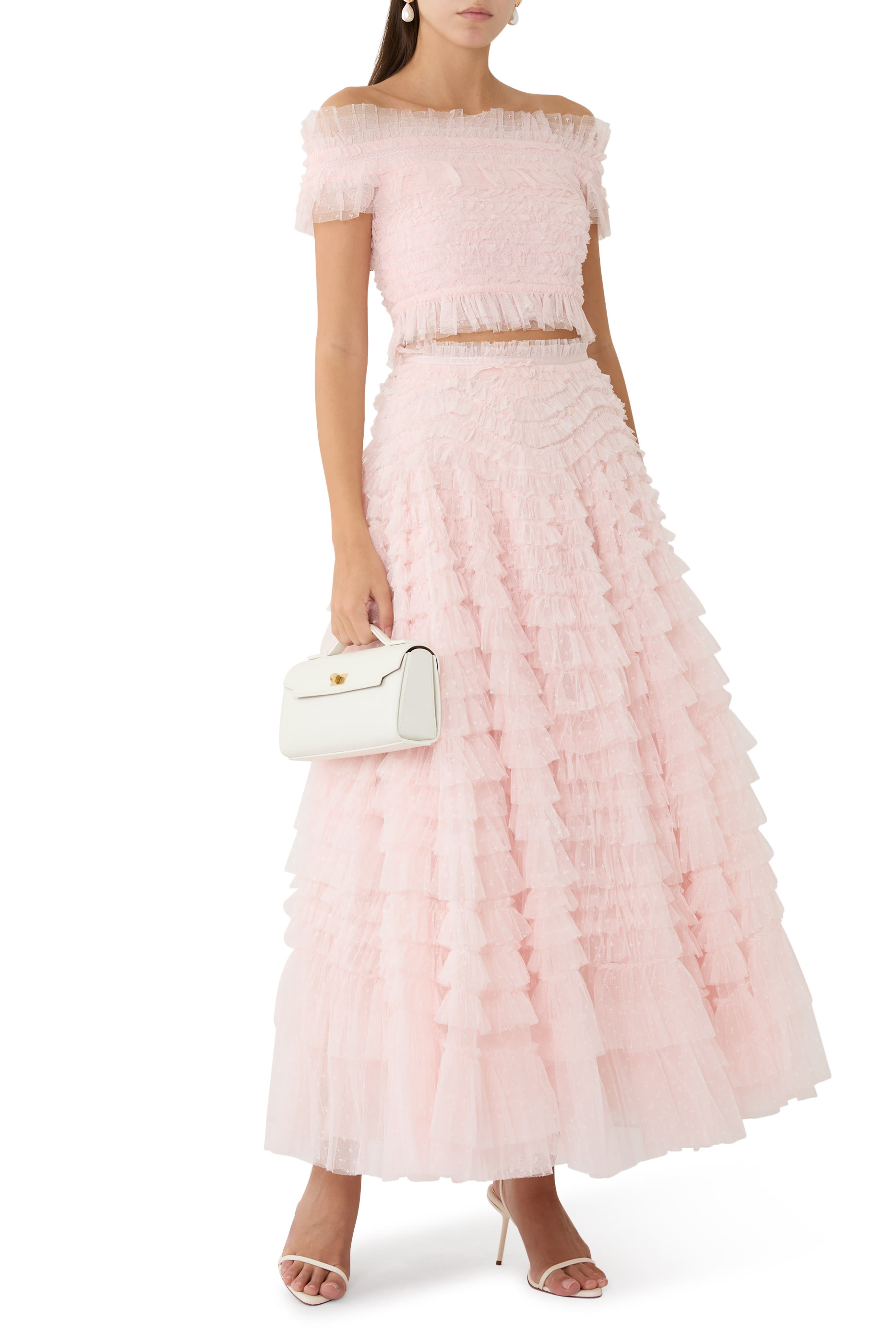 Hattie Smocked Off-Shoulder Top