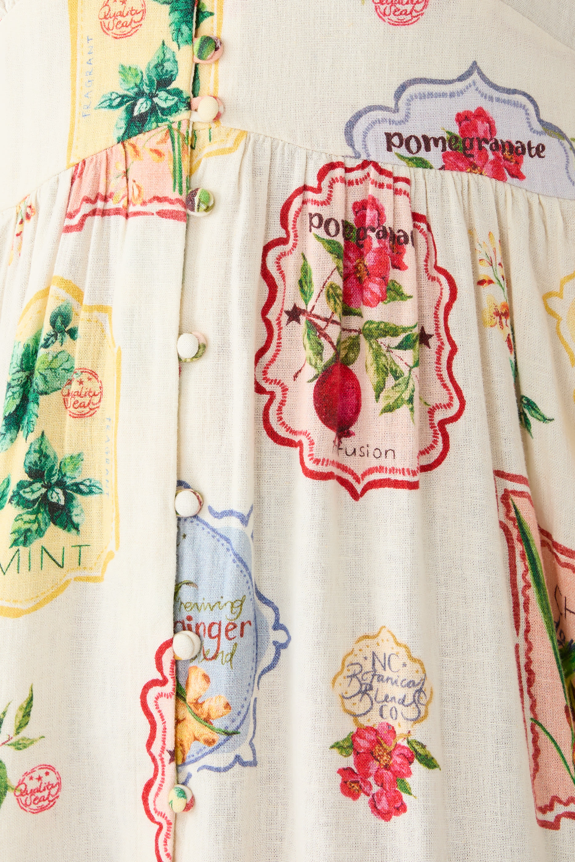 Printed Starlight Midi Dress