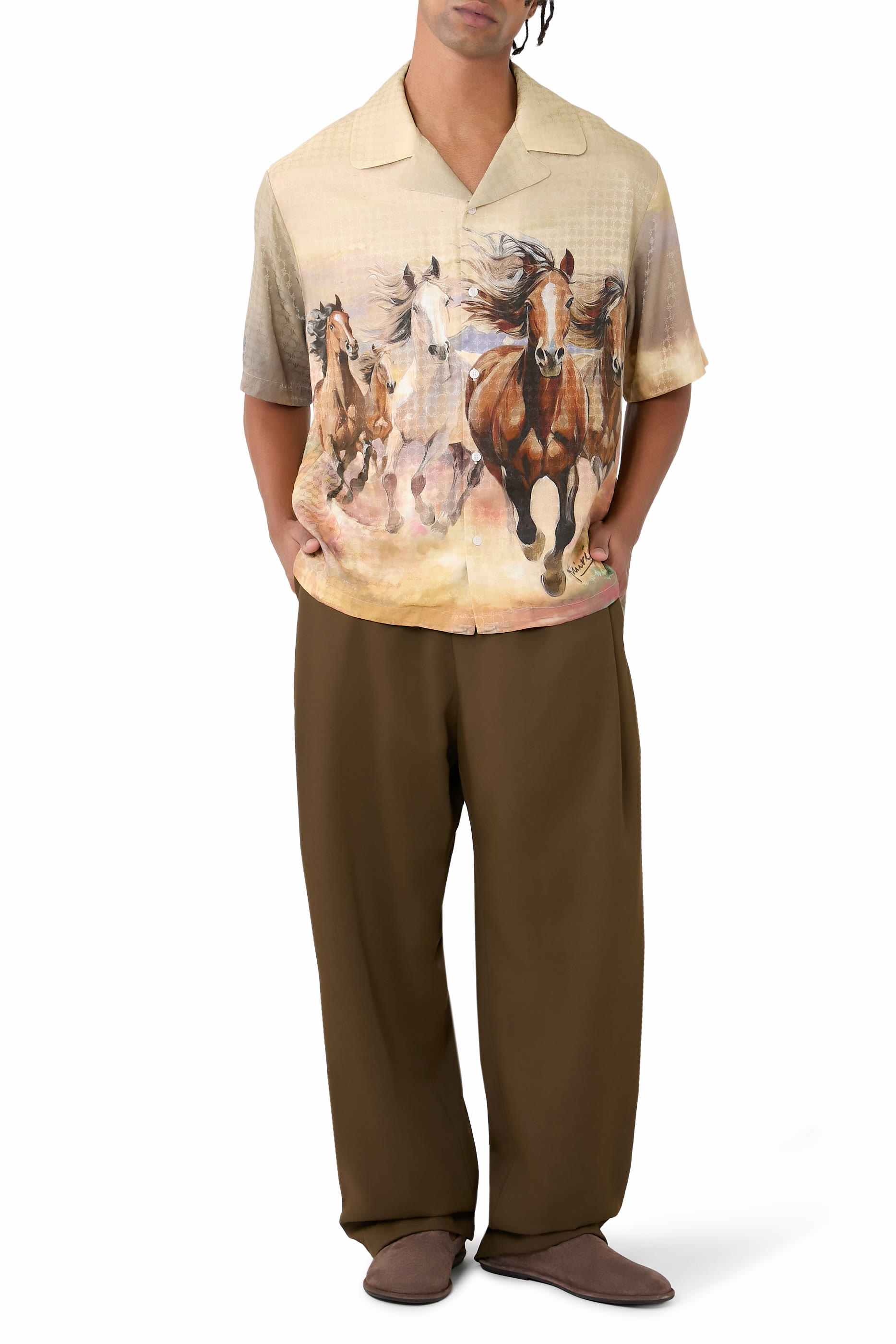Horses Camp Shirt