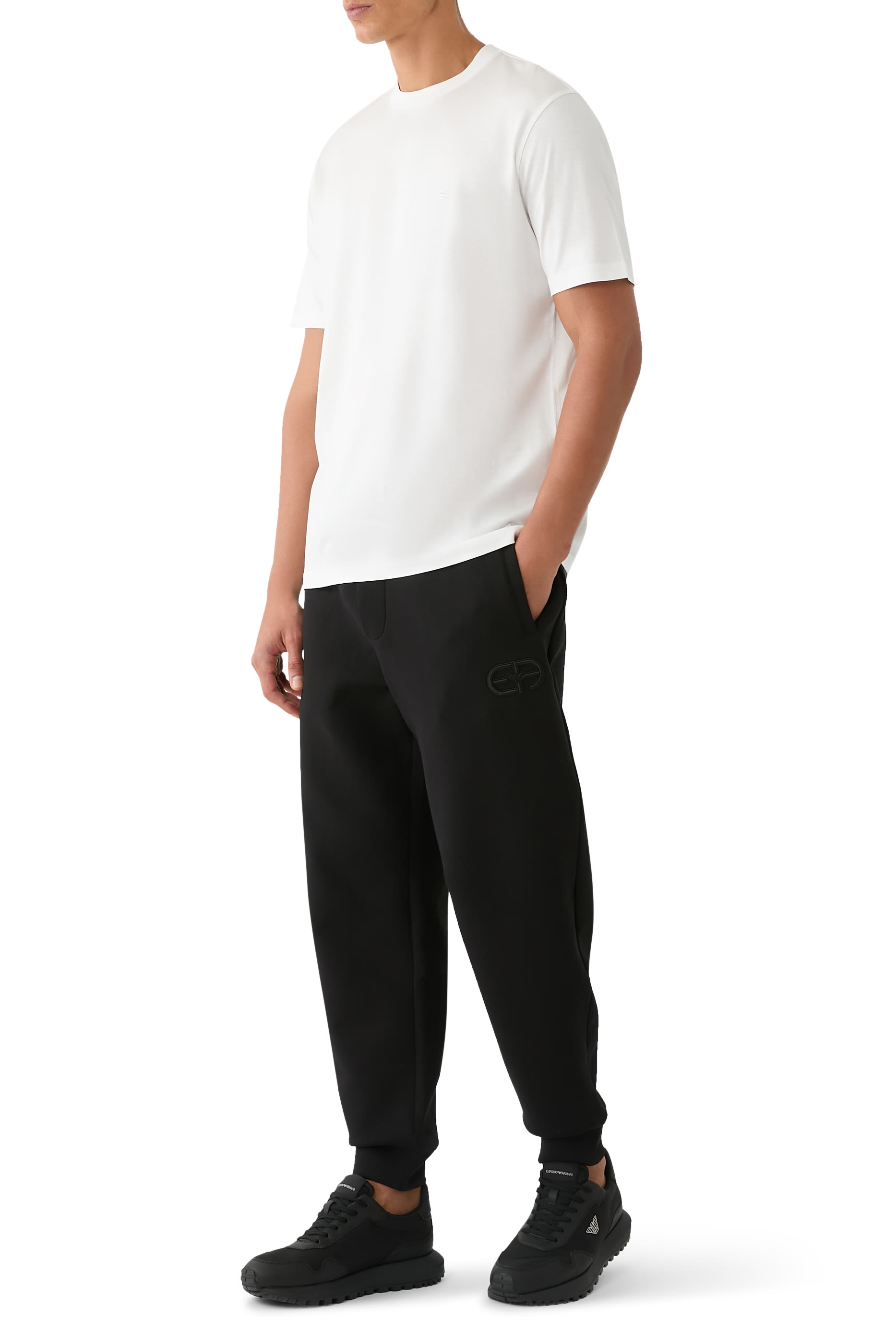 ASV Recycled Nylon Sneakers with Regenerated Saffiano Details