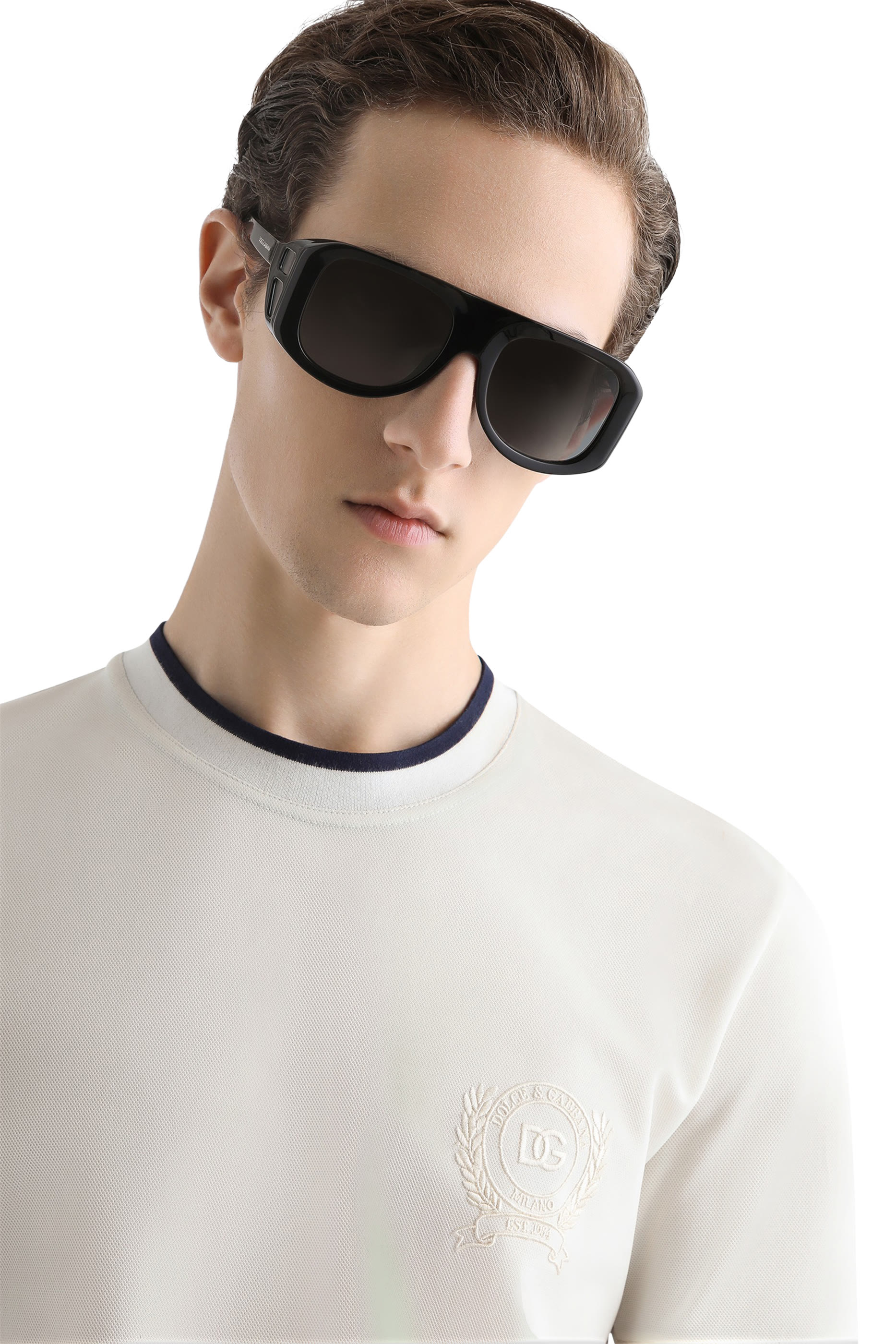 DG Logo Embroidery Technical Pique T-Shirt