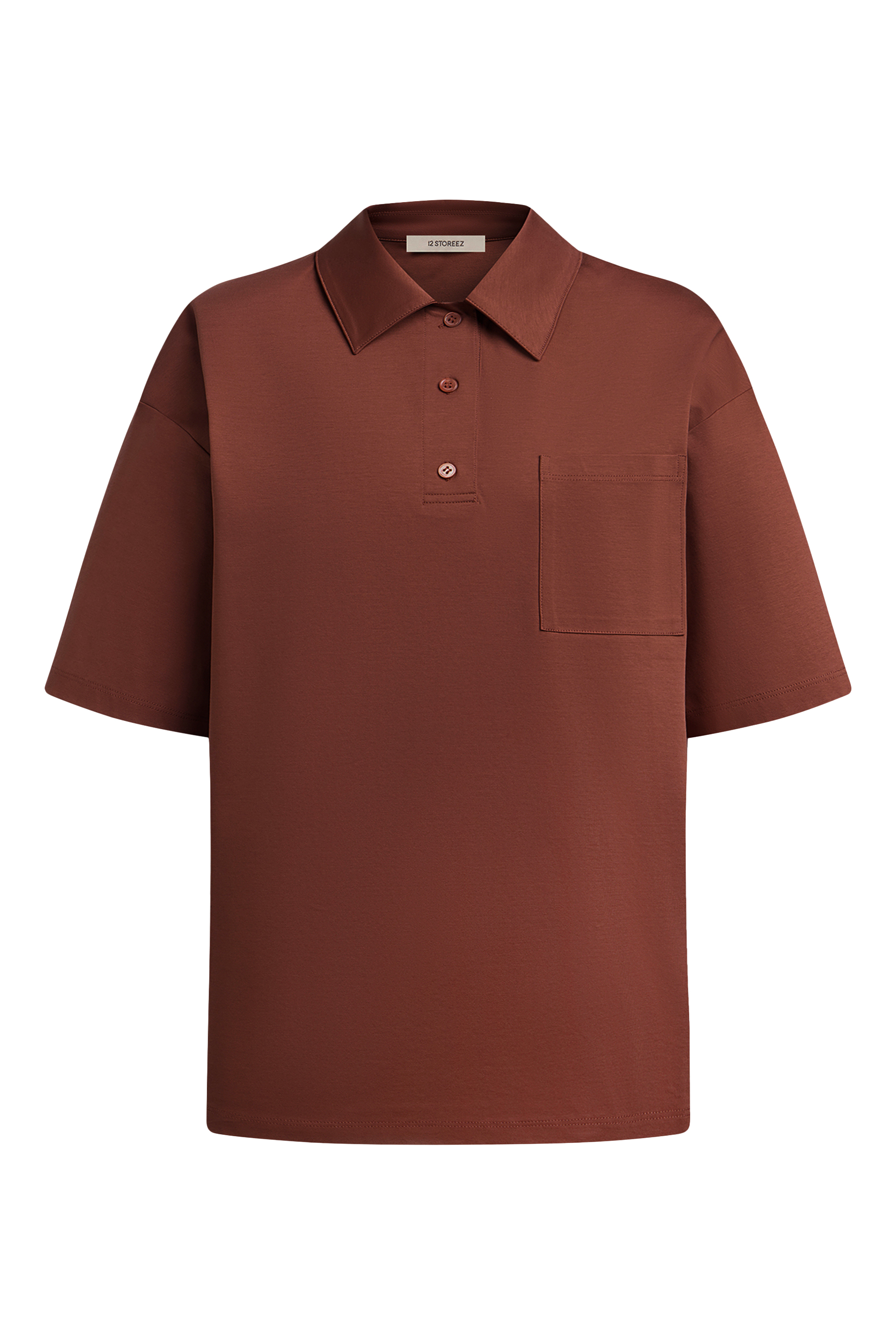  Mercerised Cotton Polo T-Shirt 