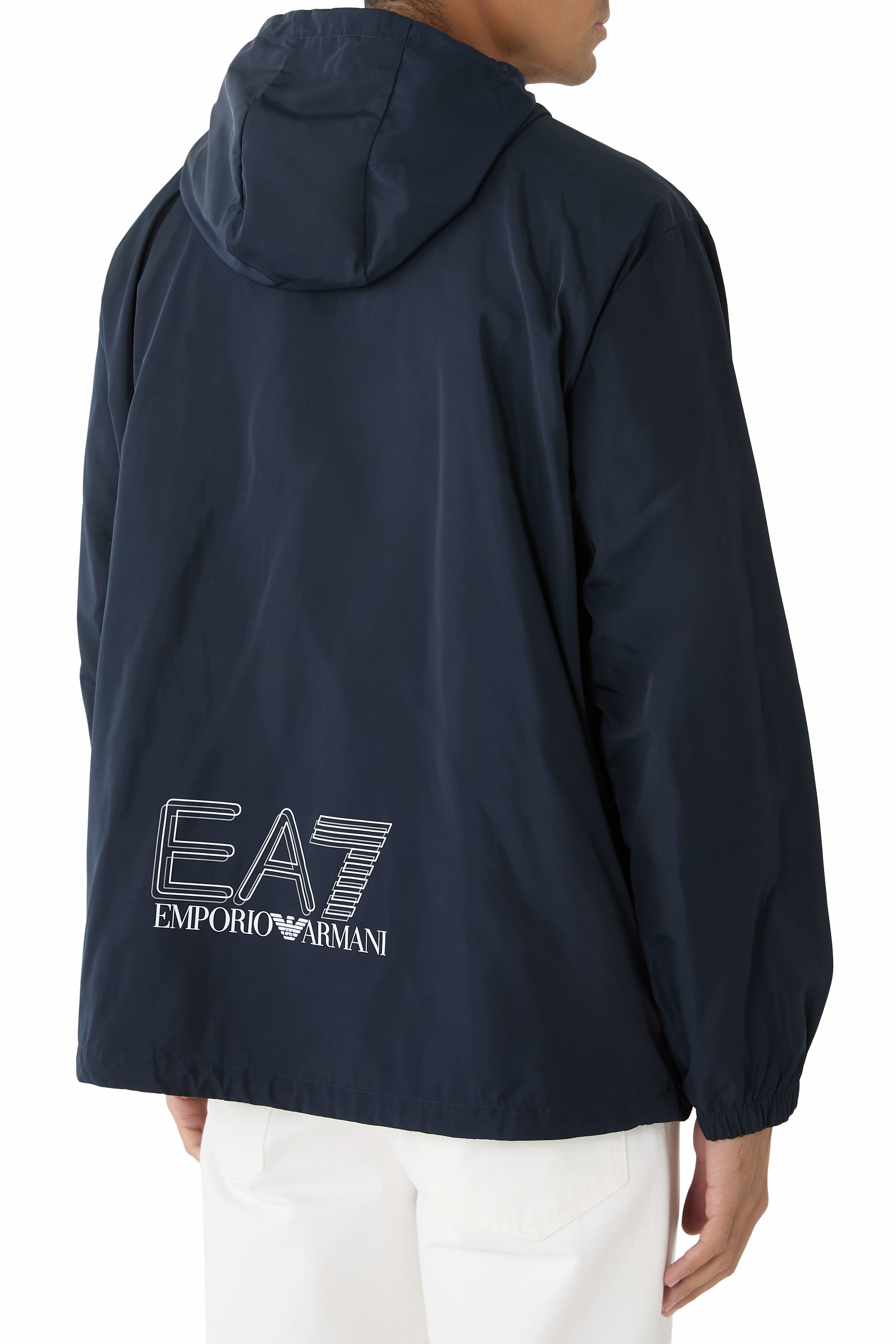 Core Identity Nylon Hooded Jacket