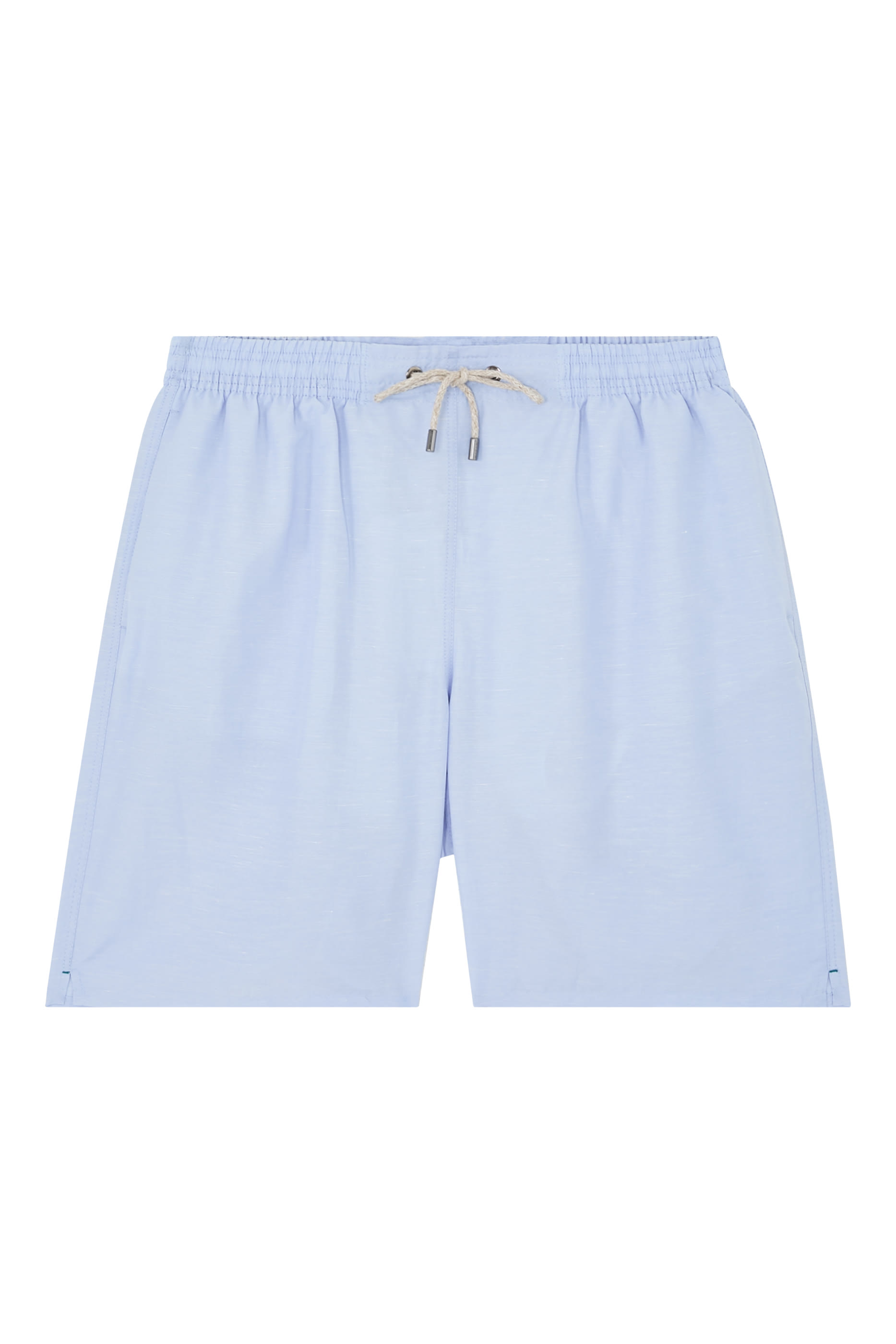 Linen Blend Swim Shorts