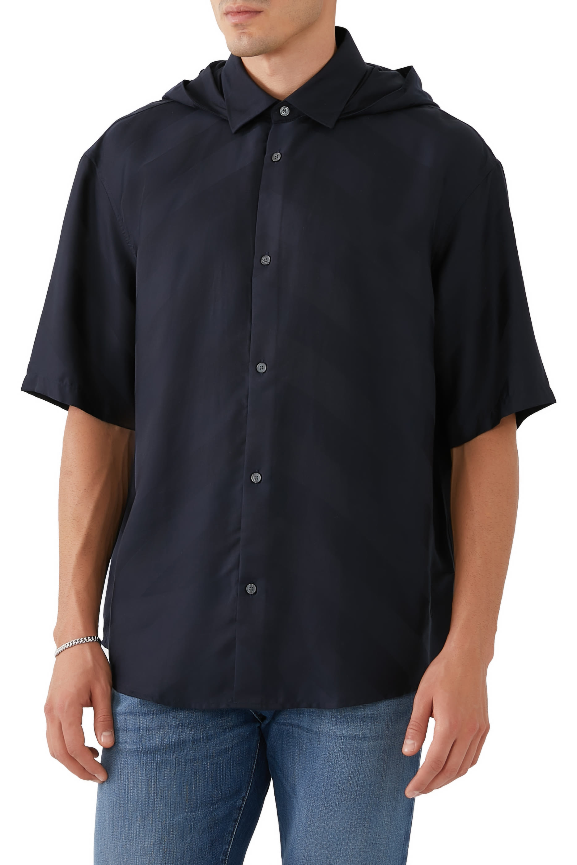 Detachable Hooded Shirt