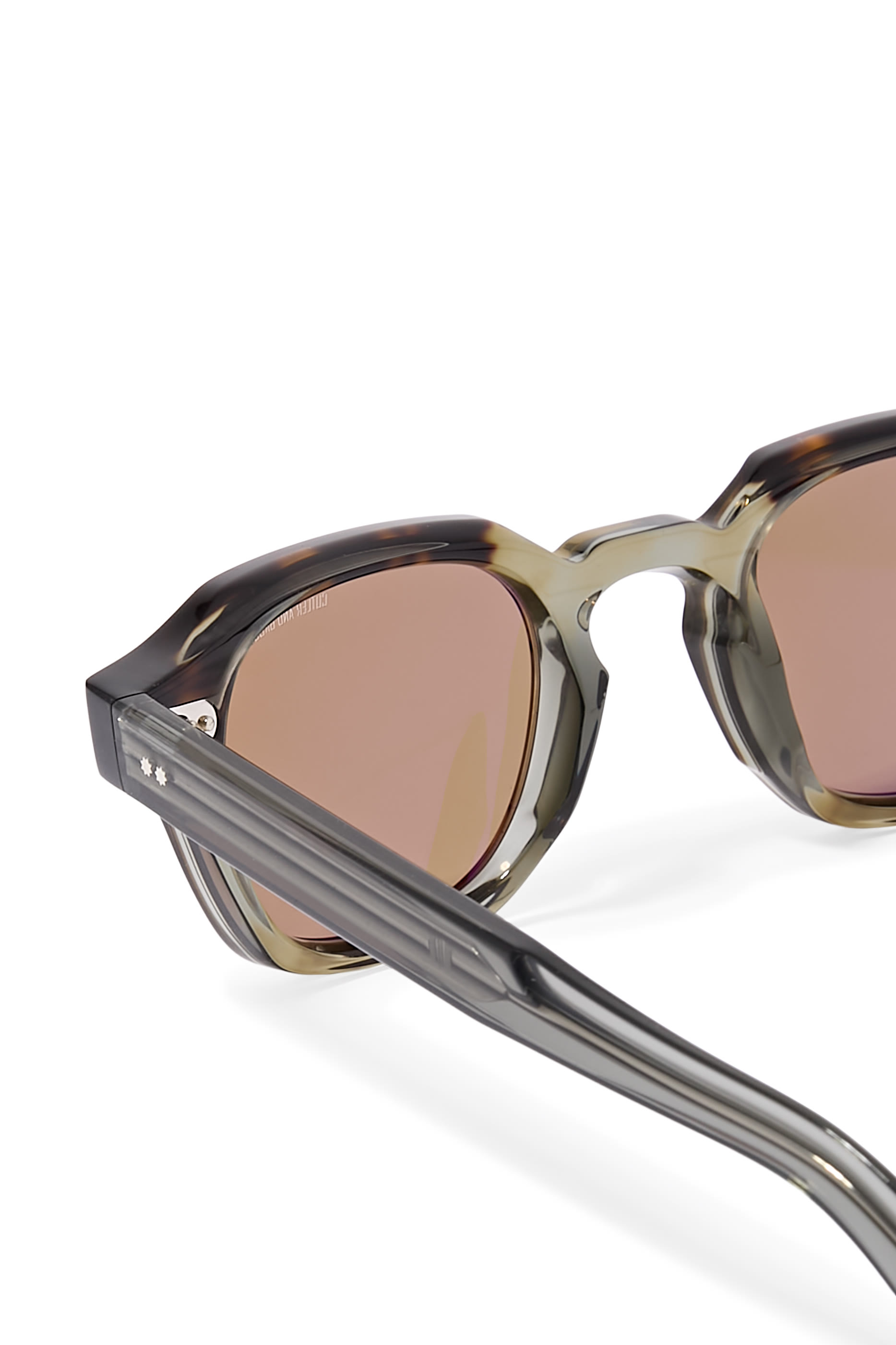 1420 Havana Rectangle Sunglasses