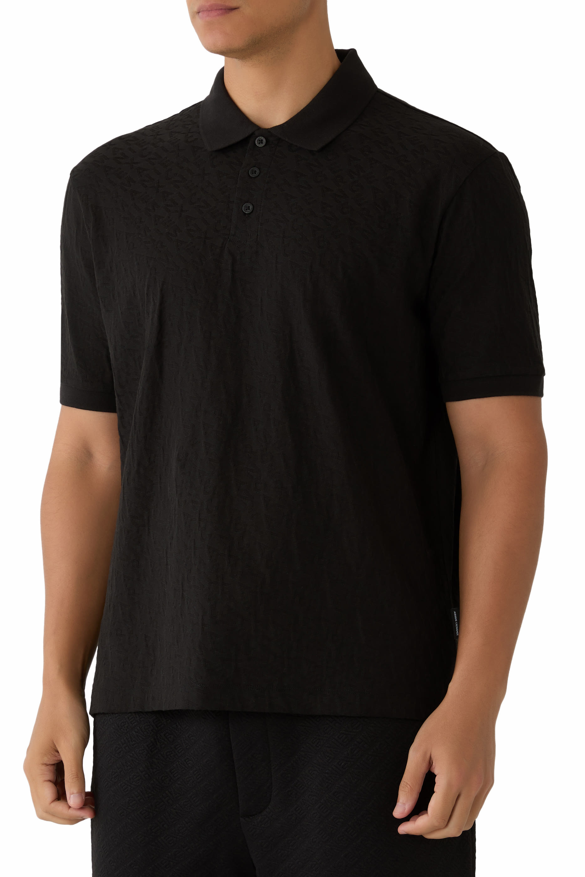 Jacquard Polo Cotton Shirt