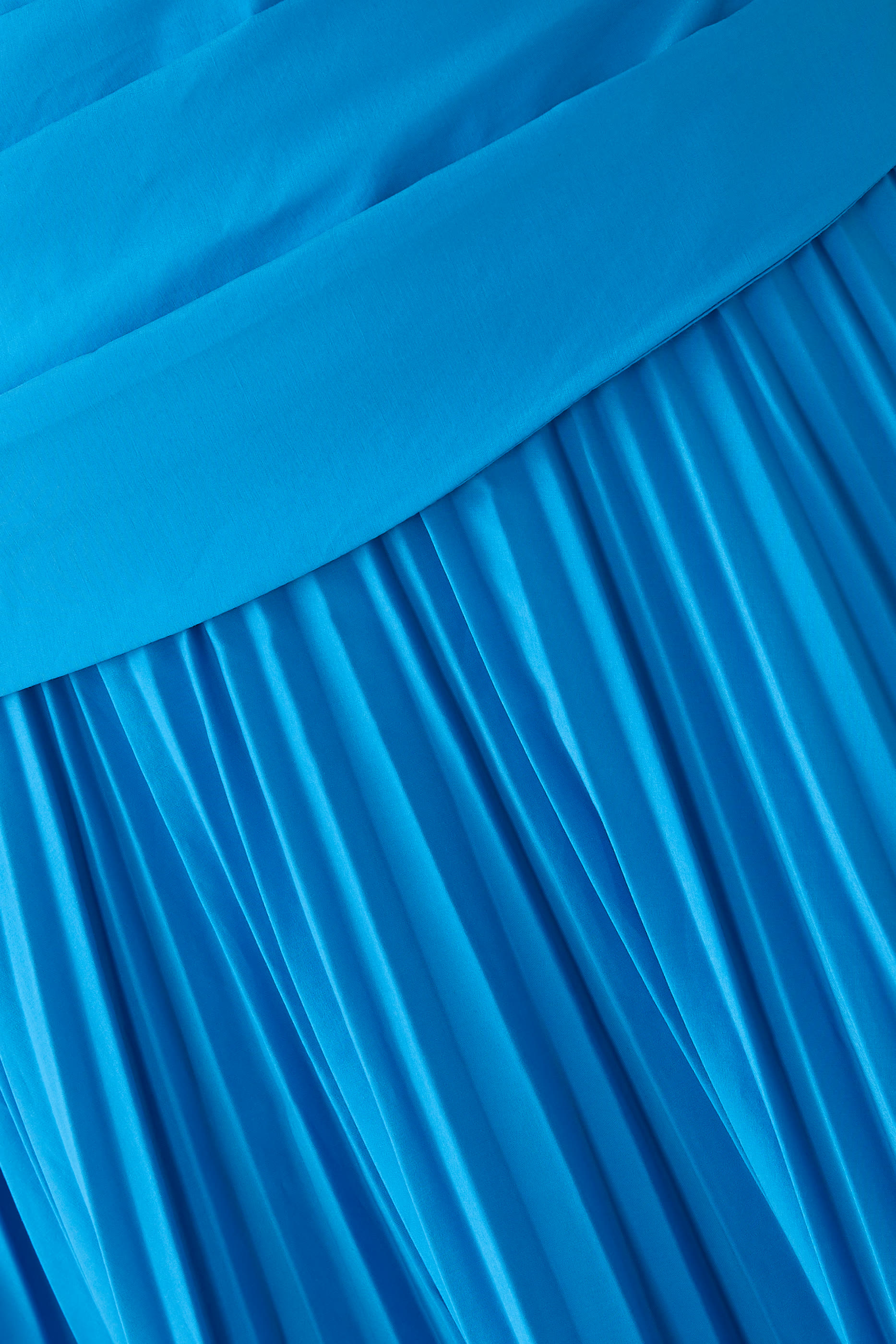 Arie Strapless Cotton Midi Dress