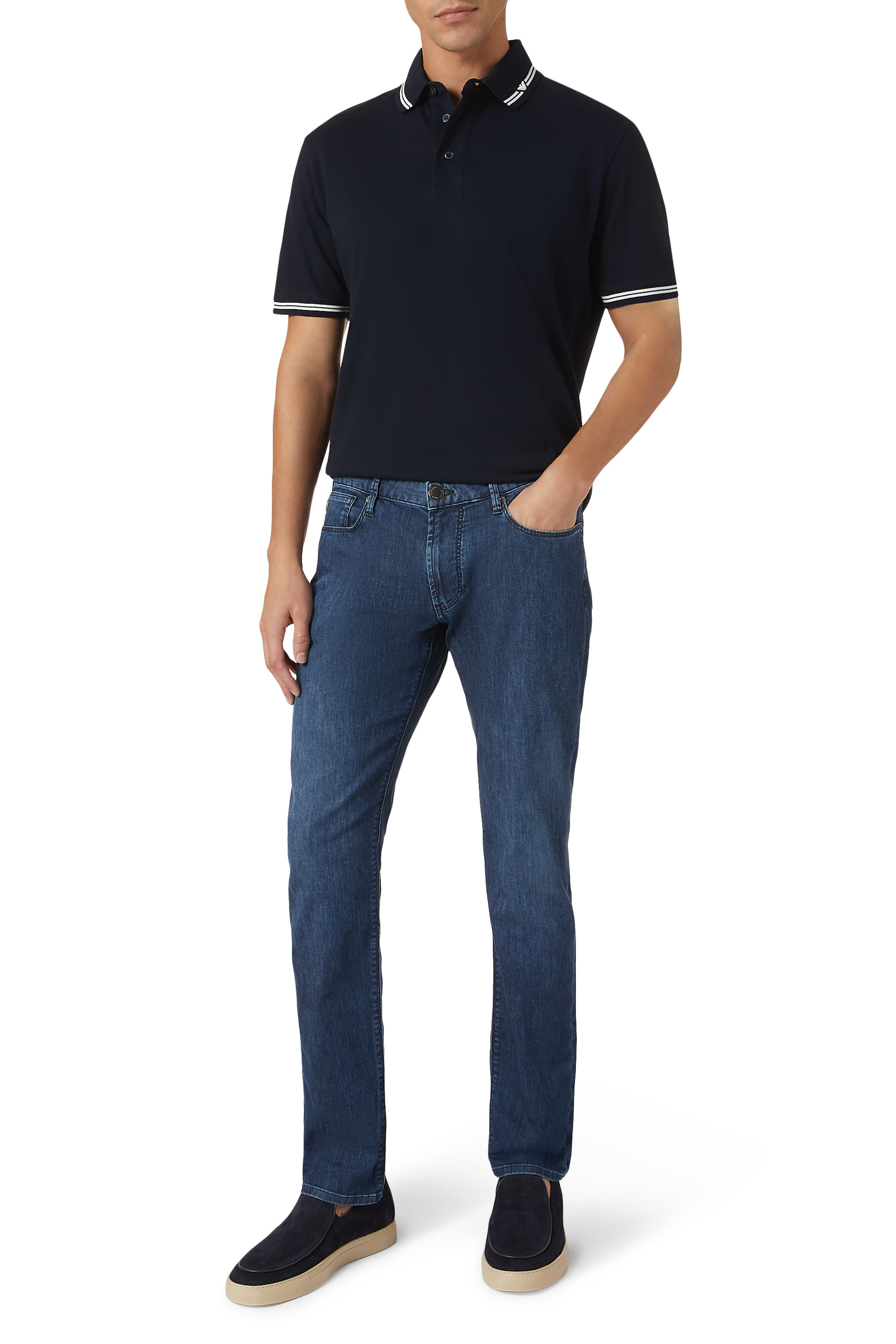 Slim-Fit Denim Jeans