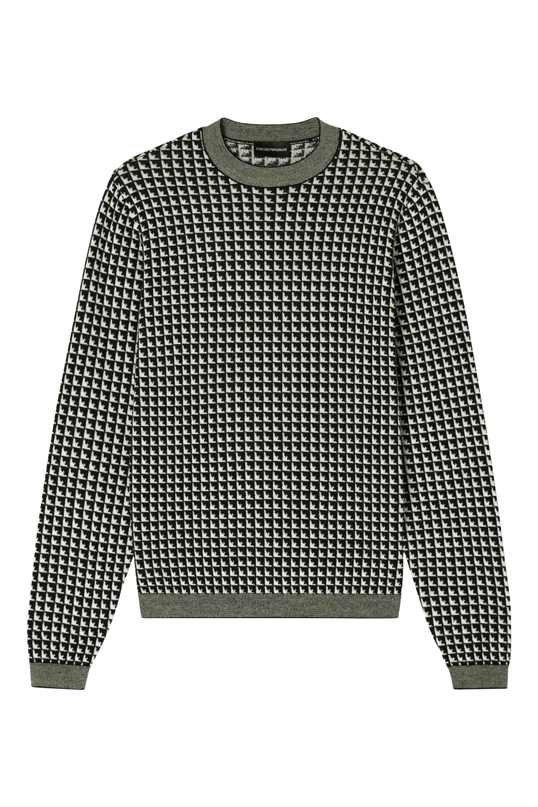 Jacquard Virgin-Wool Jumper