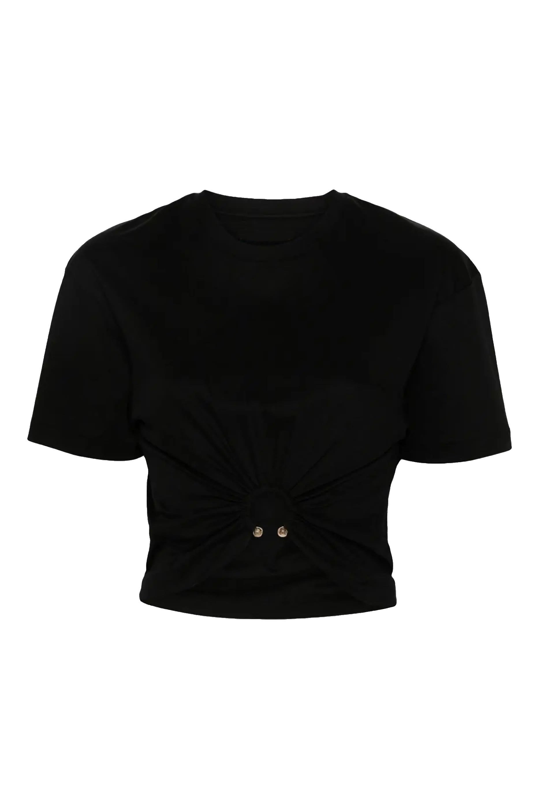 T-Shirt with Piercing