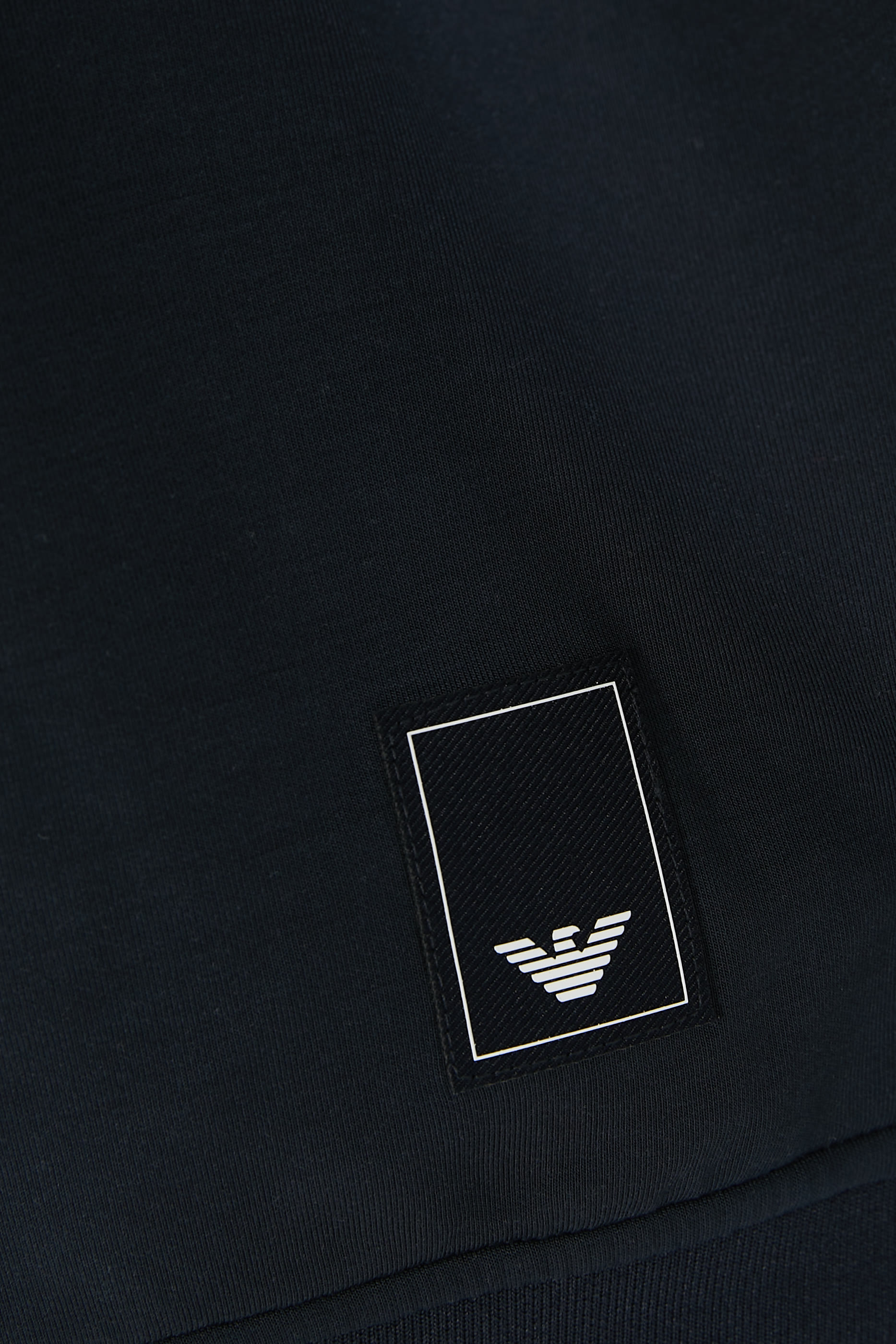 Jersey Hoodie with Eagle Logo Patch