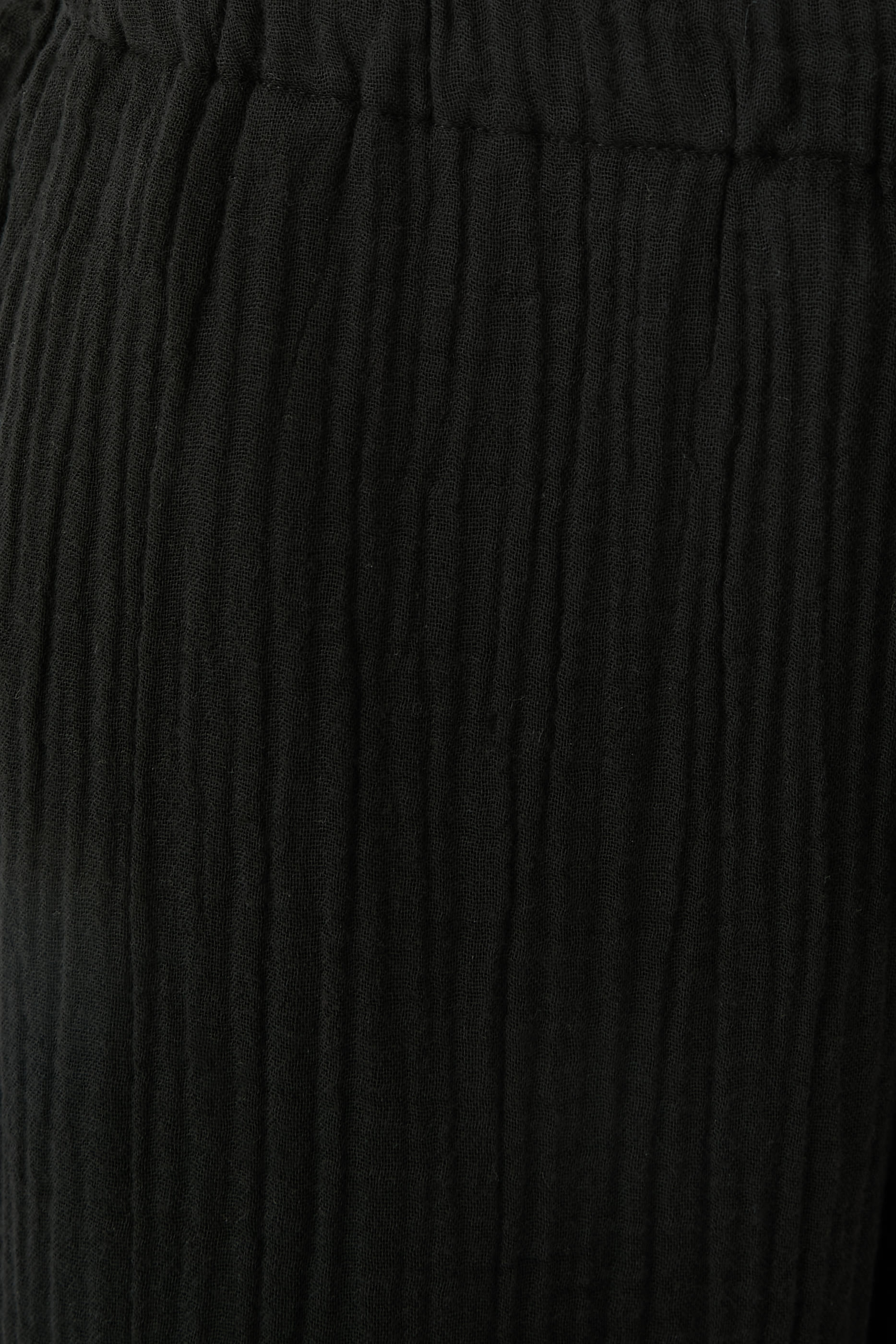 Organic Cotton Lofty Gauze Wide-Leg Pants