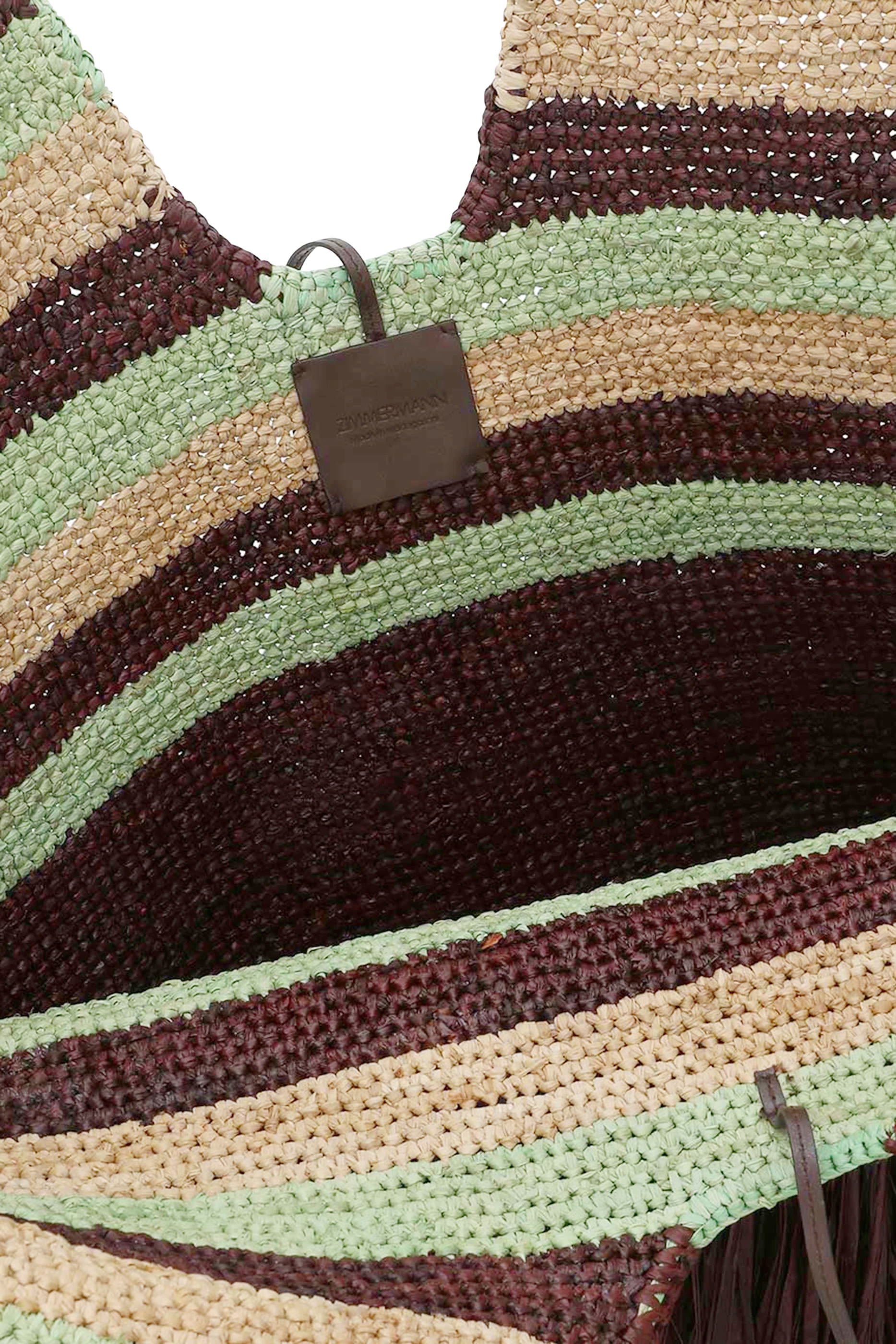 Goldentime Large Fringe Tote Bag