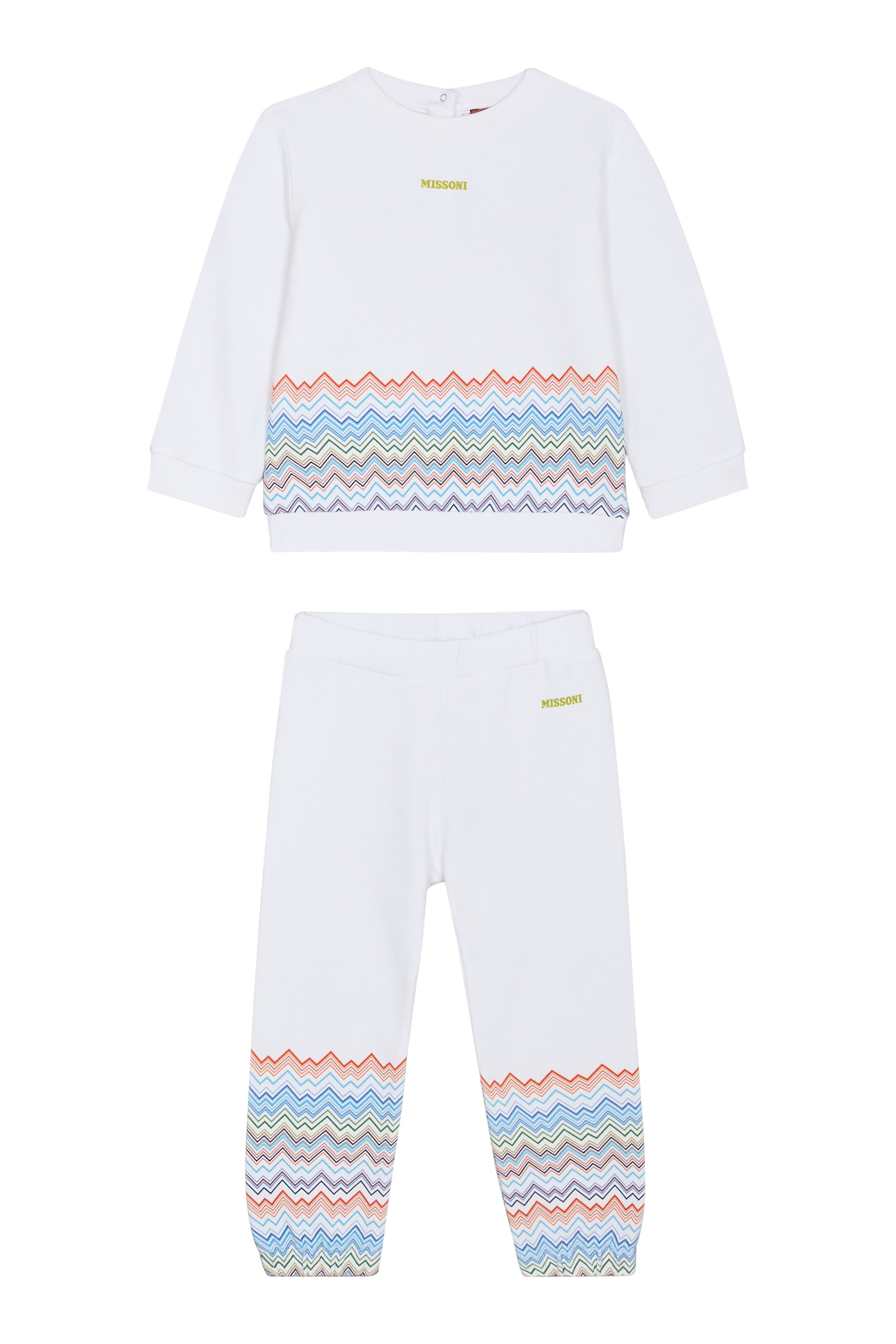 Kids Chevron Printed Tracksuit Set 