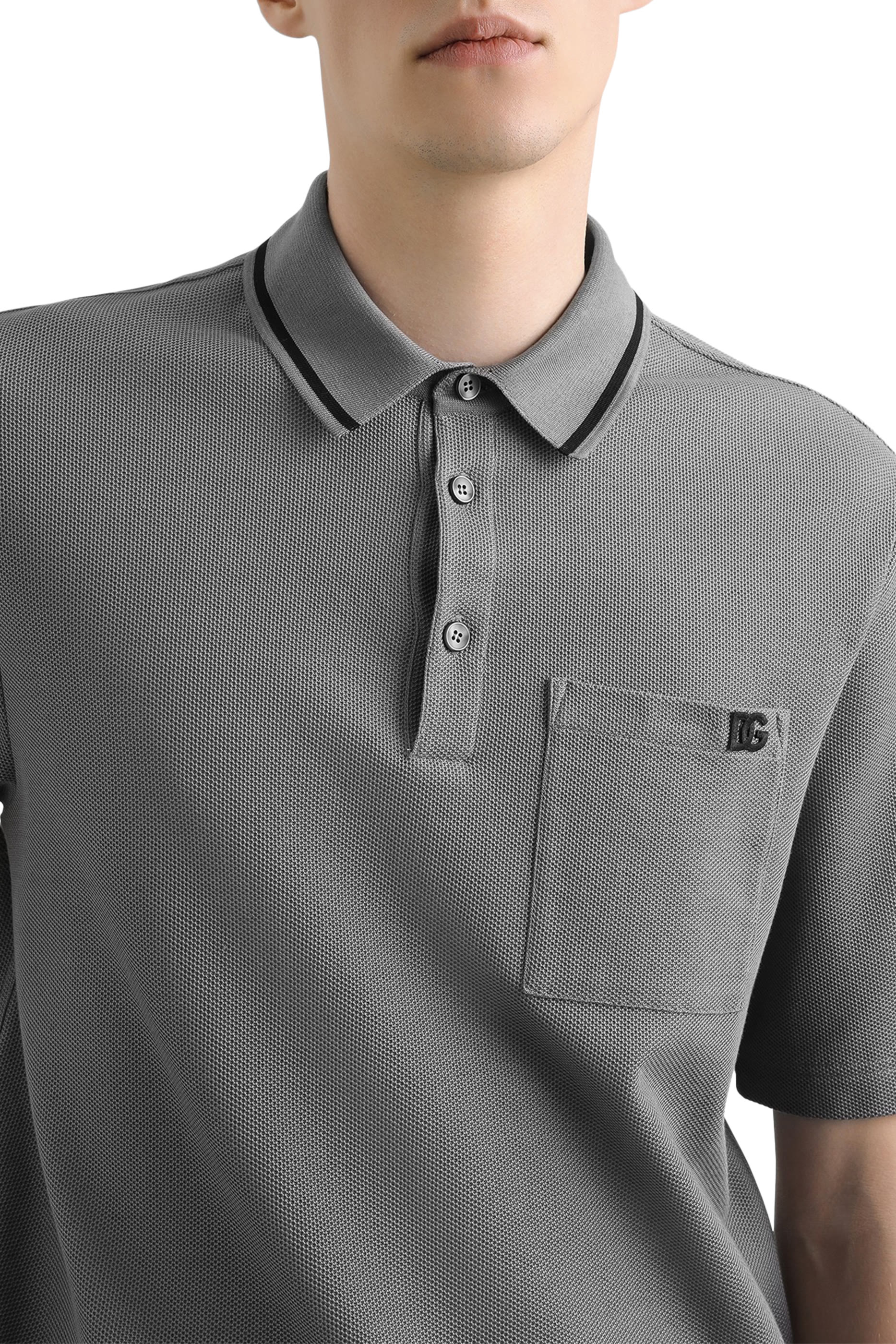 Cotton Pique Polo Shirt