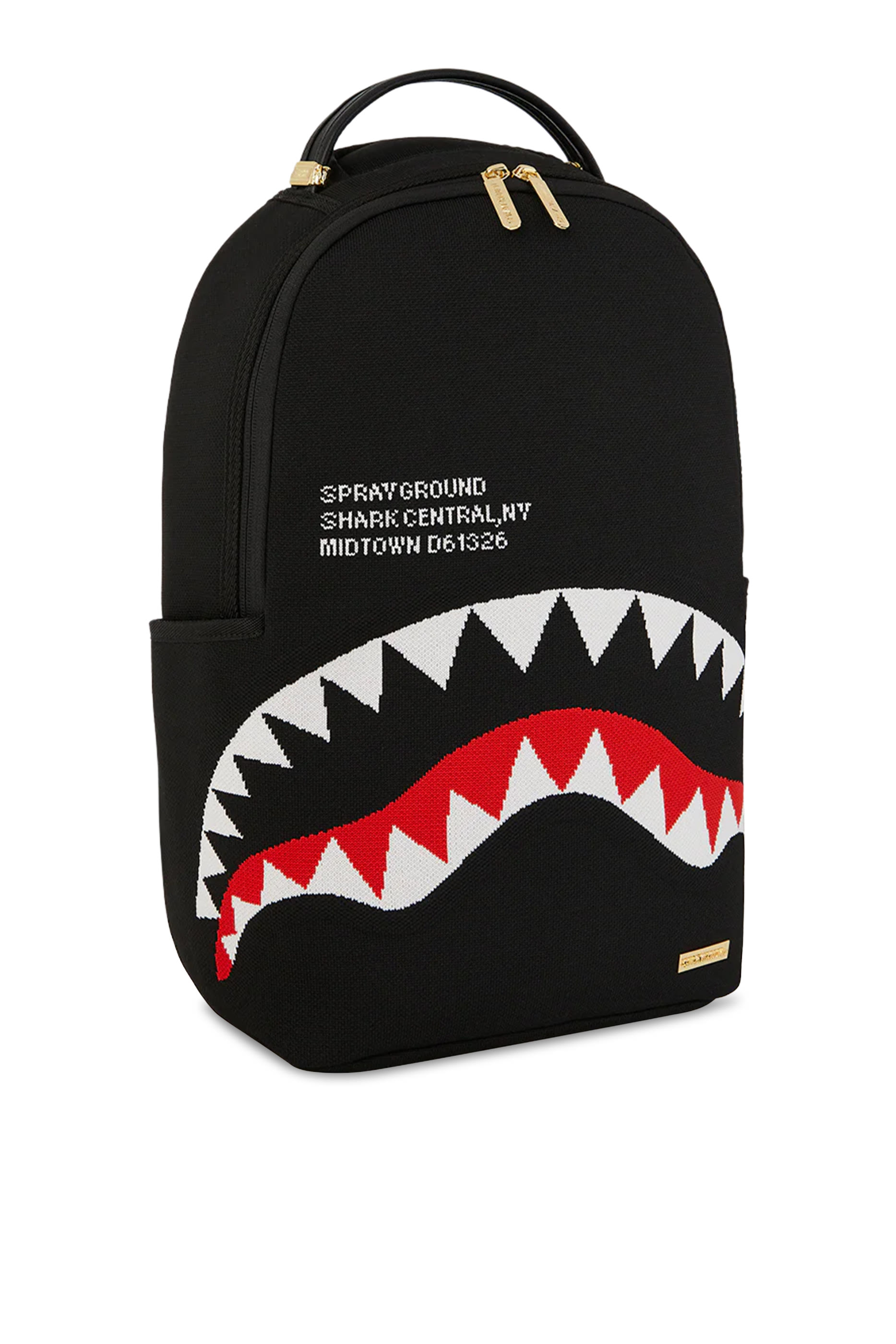 Kids Shark Central Knit Backpack