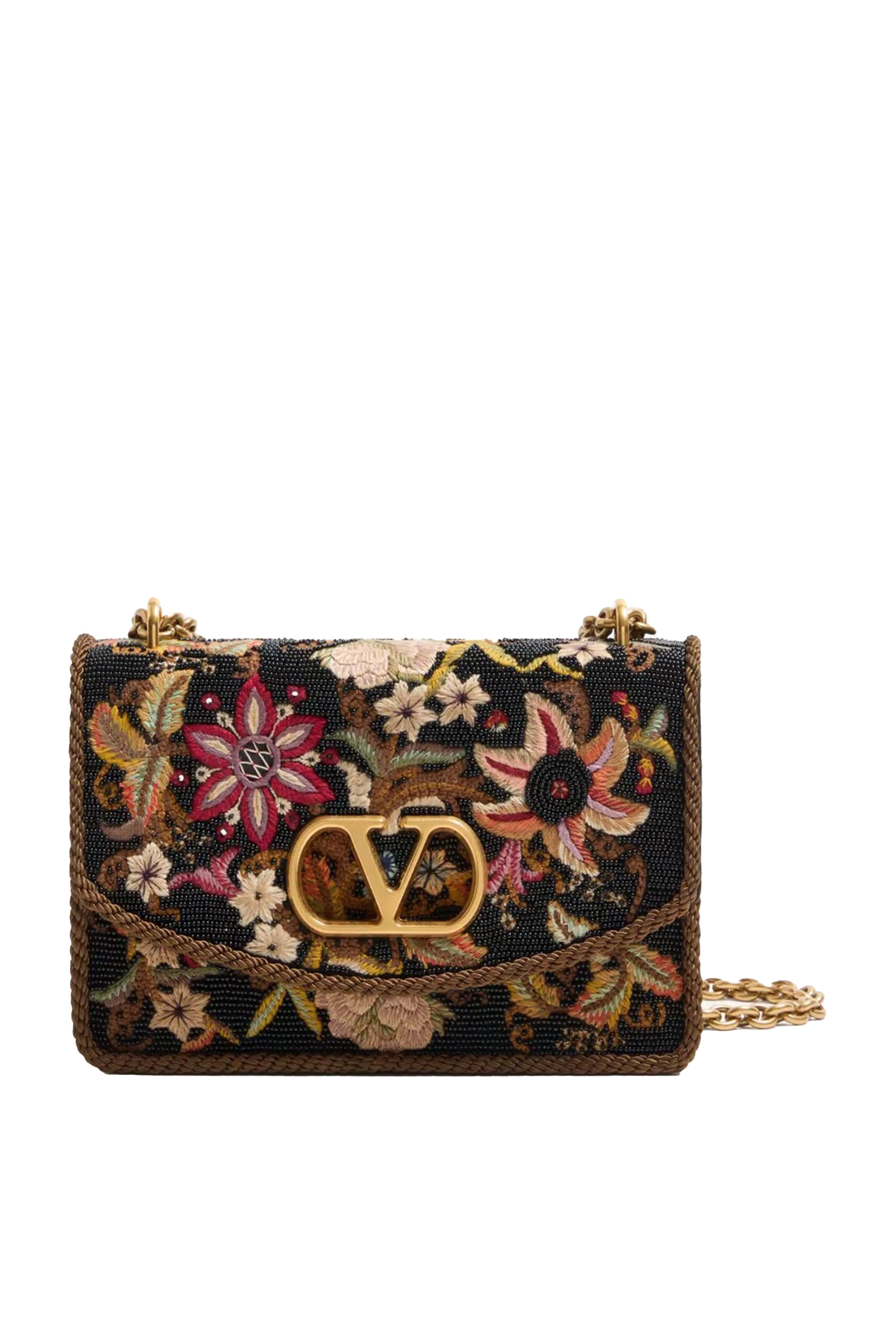  Vain Embroidered Shoulder Bag 