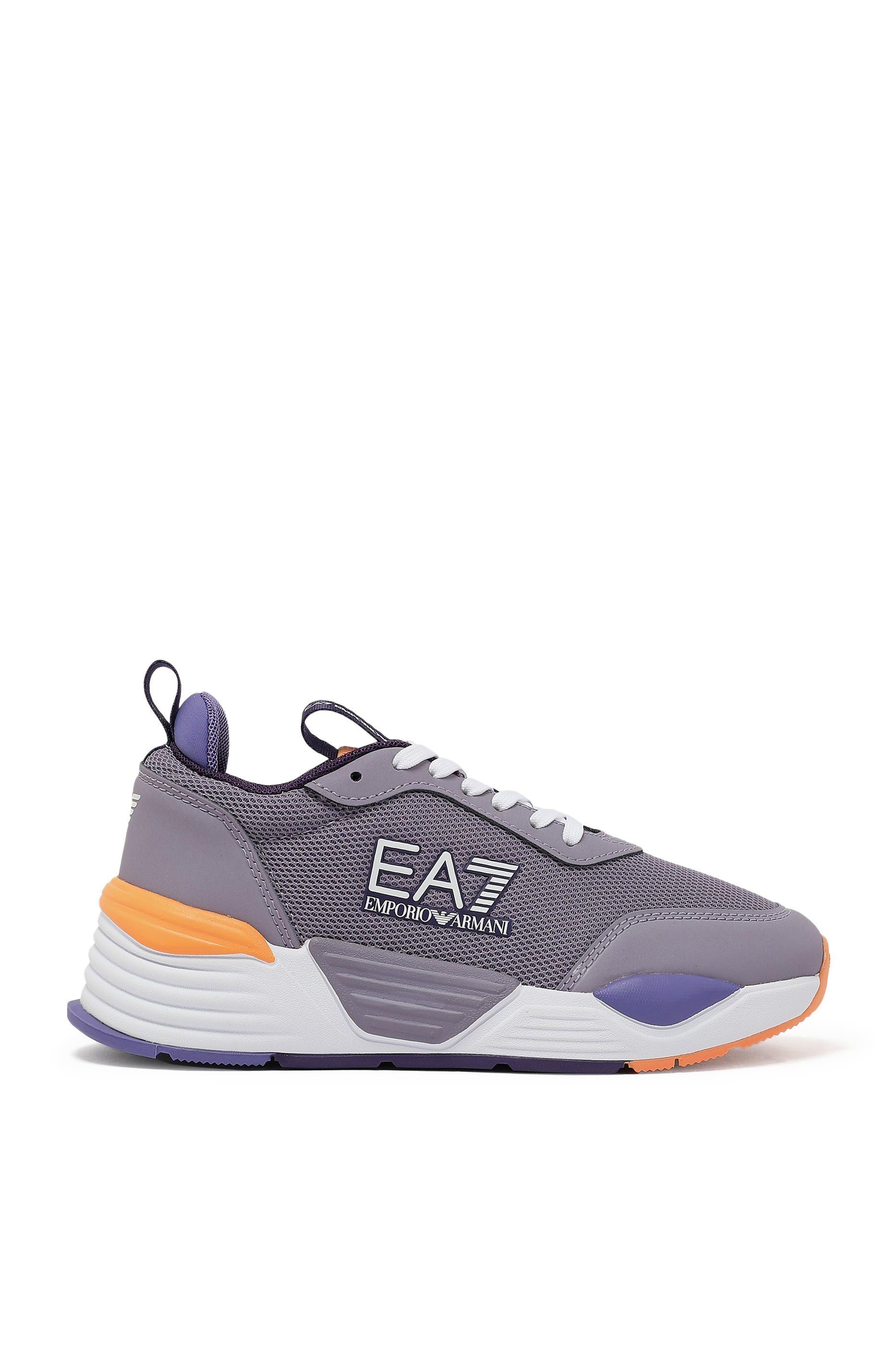 Kids EA7 Logo Sneakers