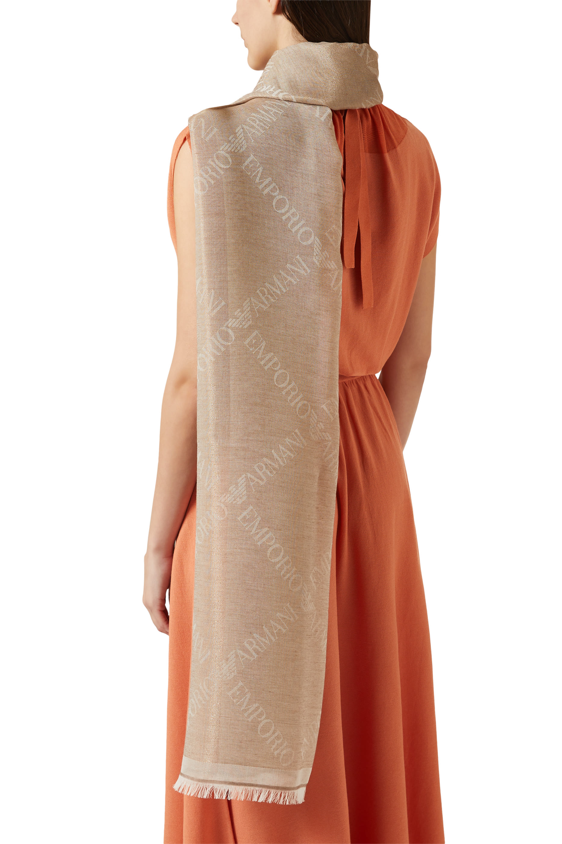 Crisscross EA Logo Scarf