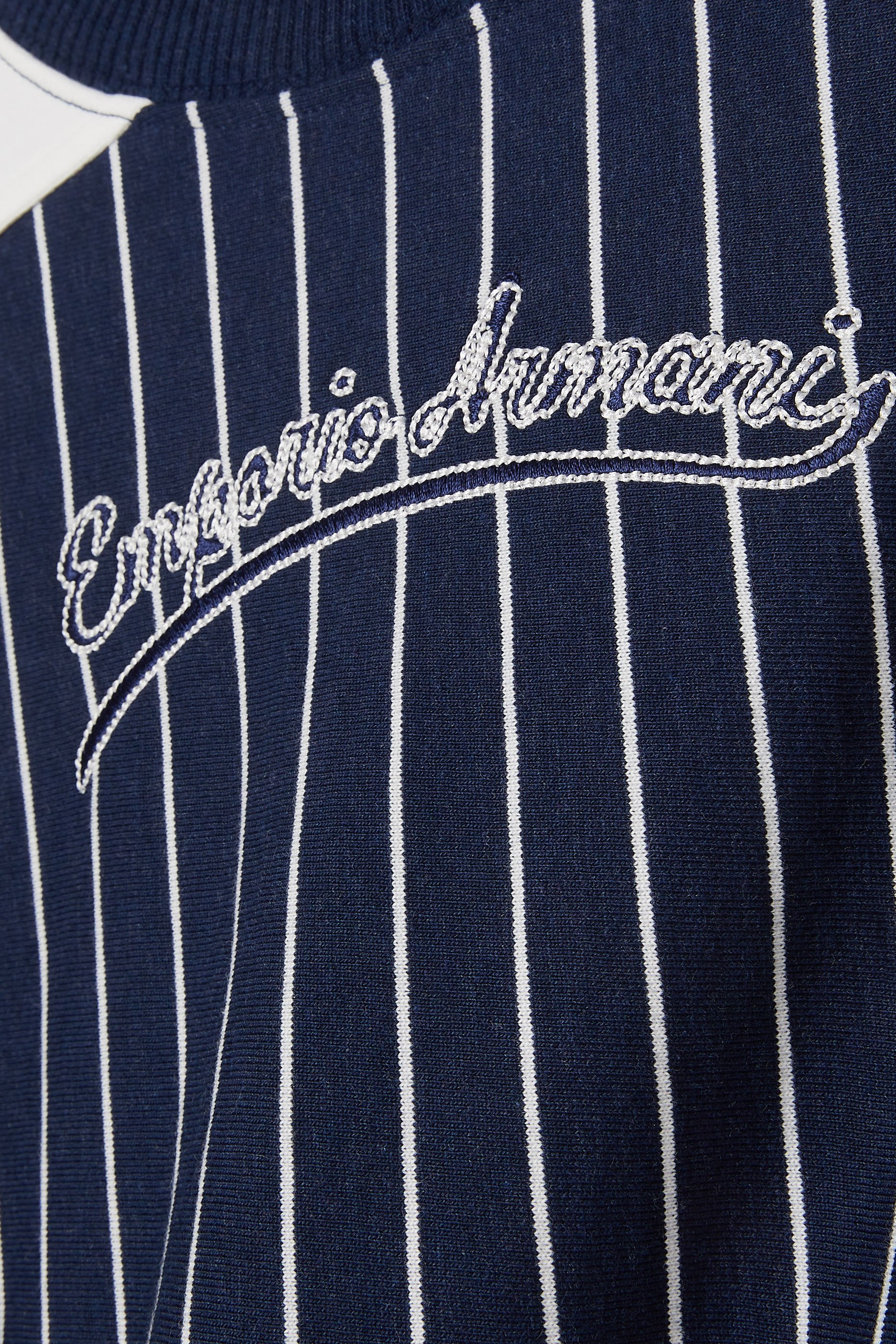 Kids Logo Striped T-Shirt and Shorts Set