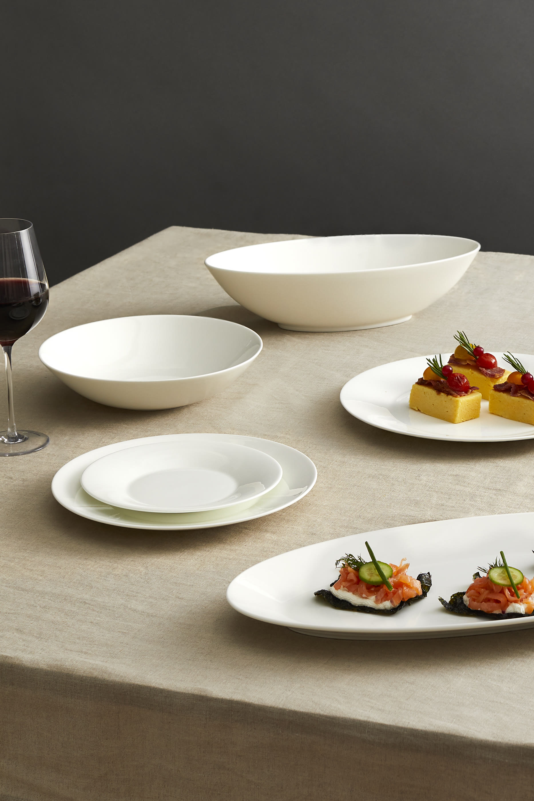 Jasper Conran White Pasta Bowl