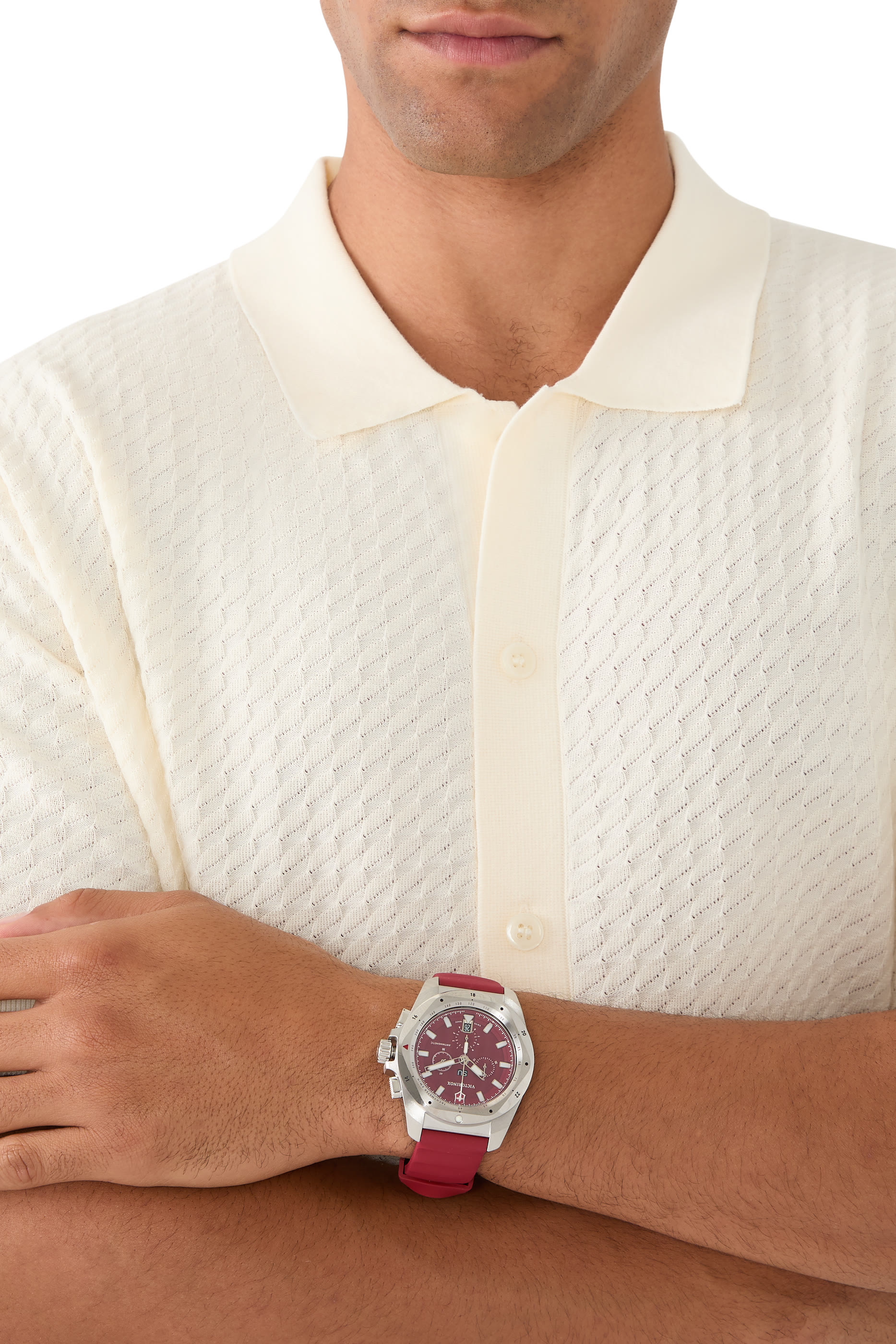 I.N.O.X. Chrono Watch, Rubber & Stainless Steel