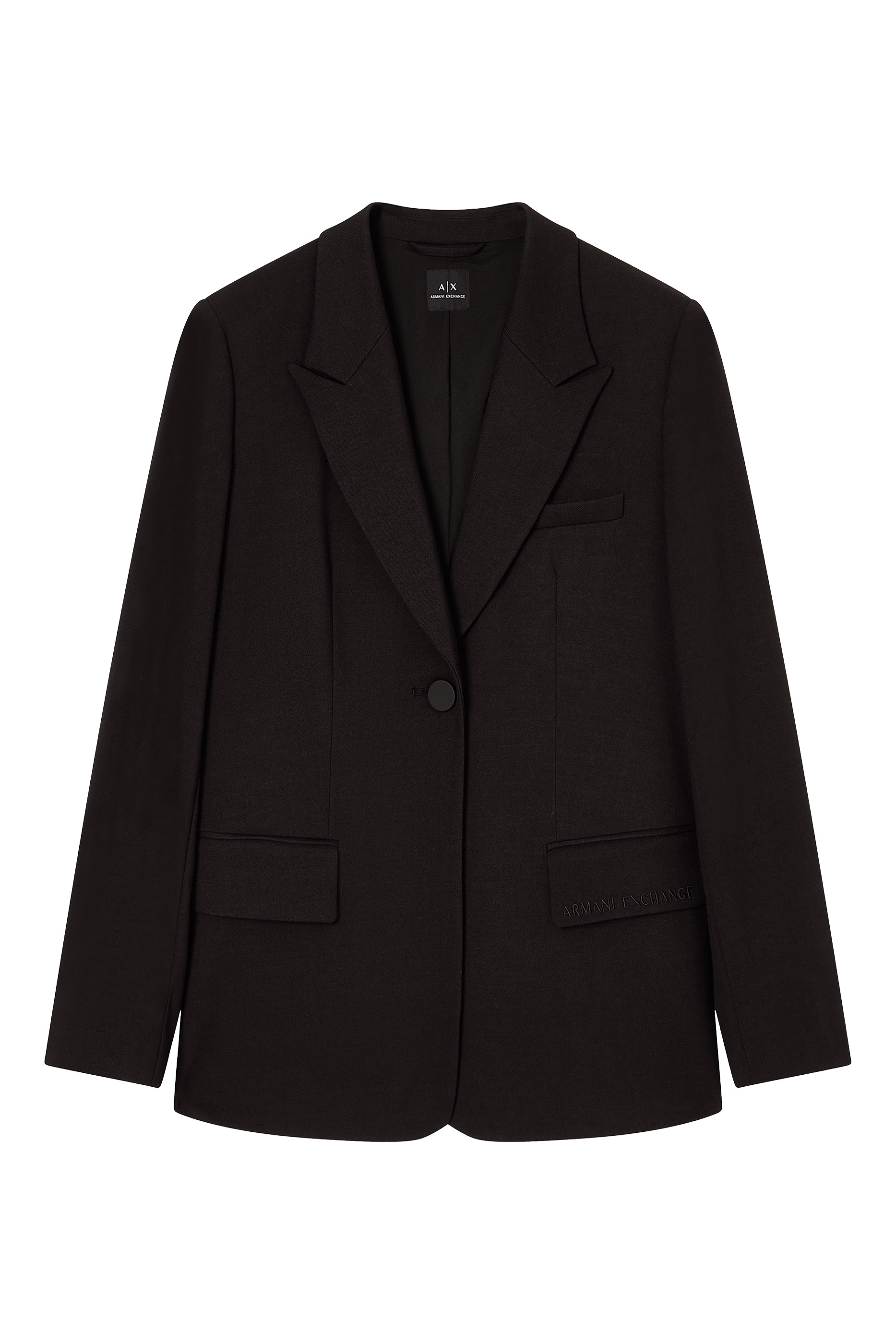 Single-Breasted Jacket With One Button